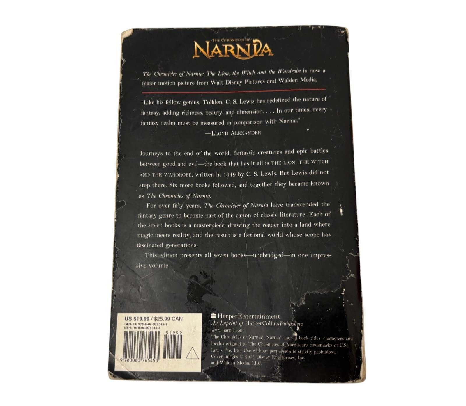The Chronicles Of Narnia 7-in-1 Soft Cover Book C.S. Lewis Complete Series