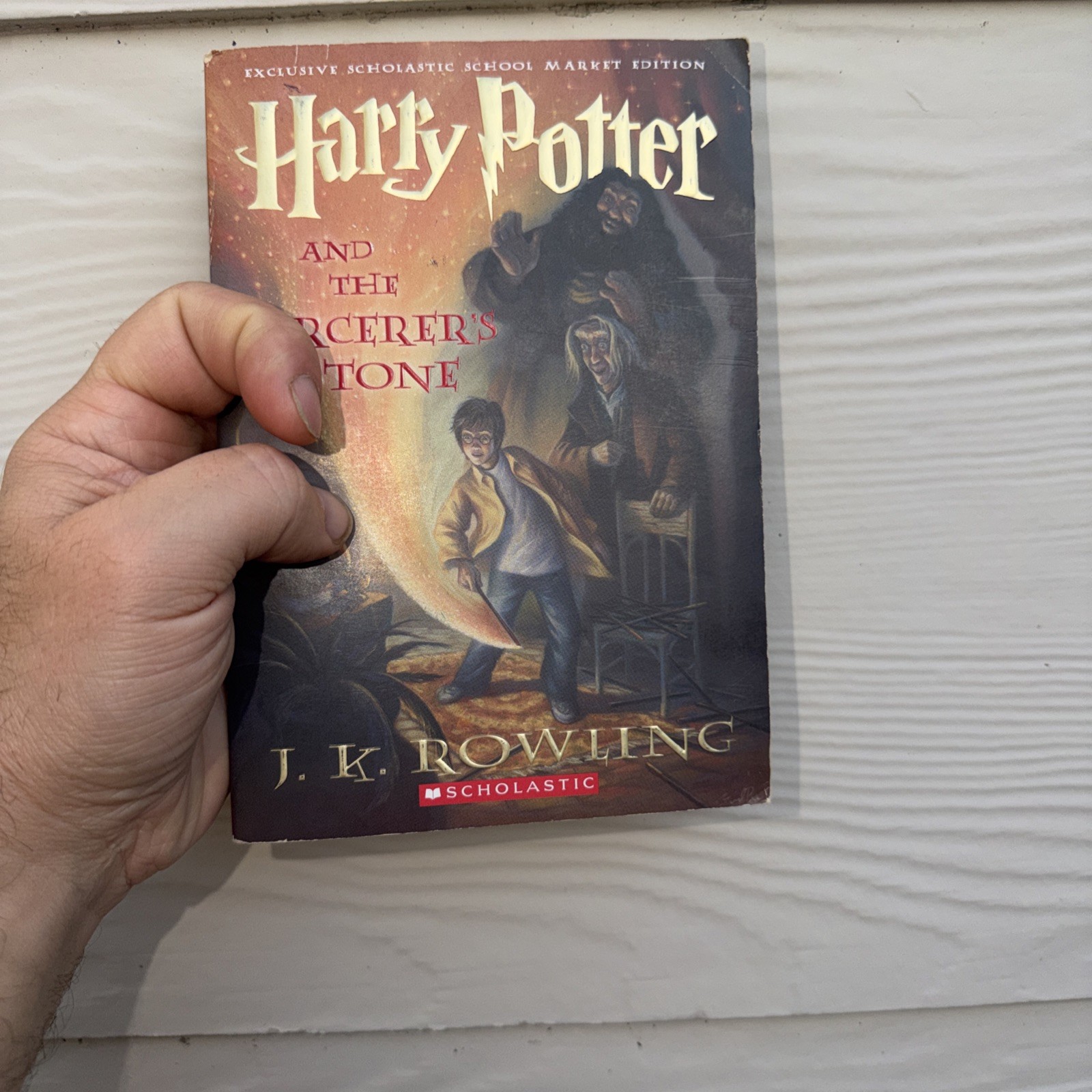 RARE Harry Potter & Sorcerer&rsquo;s Stone Scholastic ExclusiveSchool Market Edition