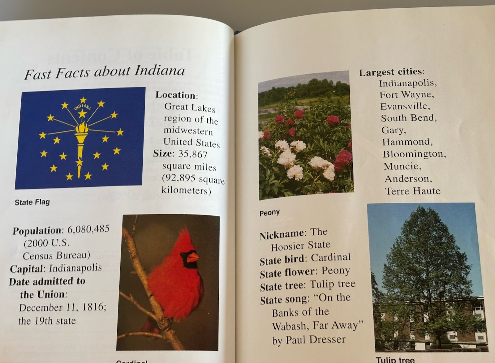 3 Capstone One Nation Books Ohio Illinois Indiana