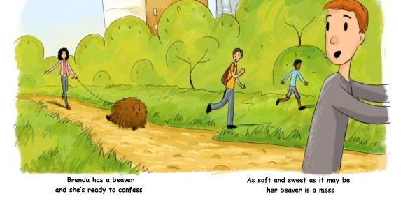 Brenda&rsquo;s Beaver Needs a Barber HARD COVER–Physical Book