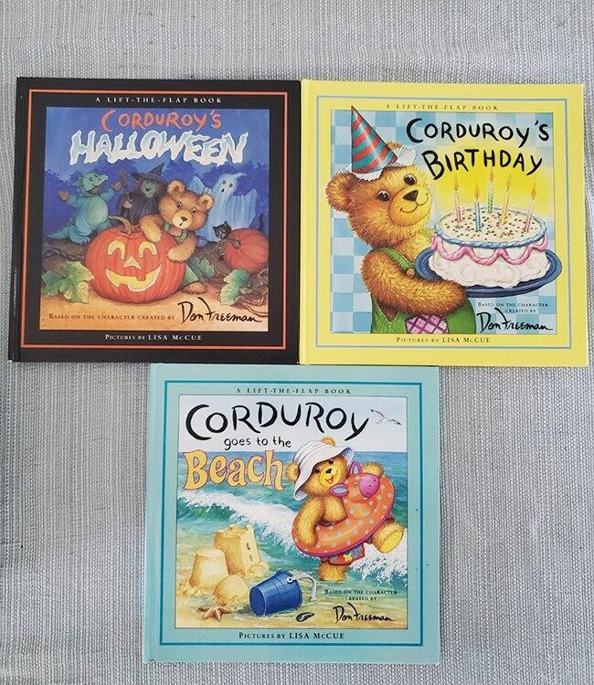 Lot 6 CORDUROY Books 3 HARDCOVER LIFT THE FLAP and BEARYMORE