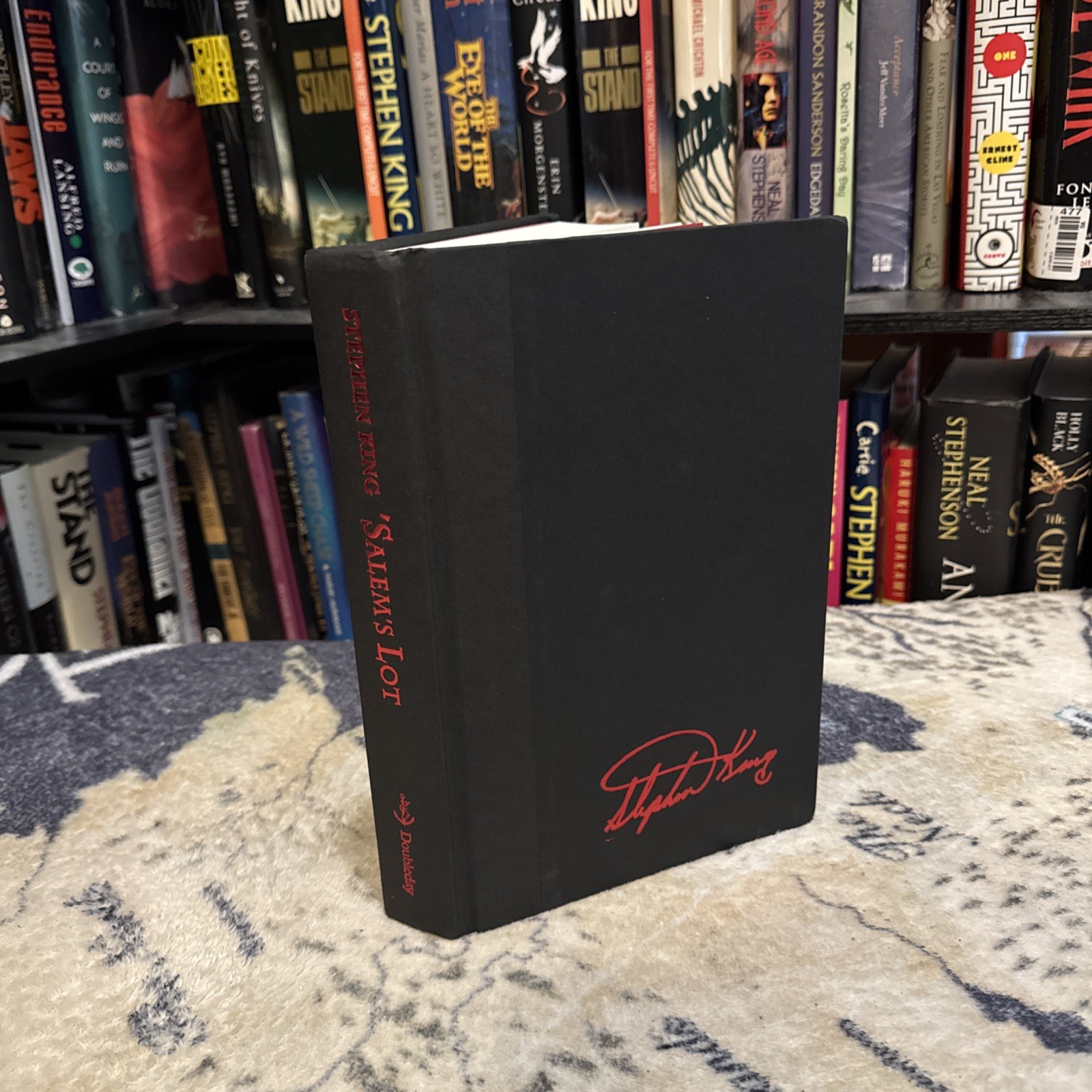&lsquo;Salem&rsquo;s Lot by Stephen King (Hardcover) Doubleday Thomas Holdorf Cover, VG