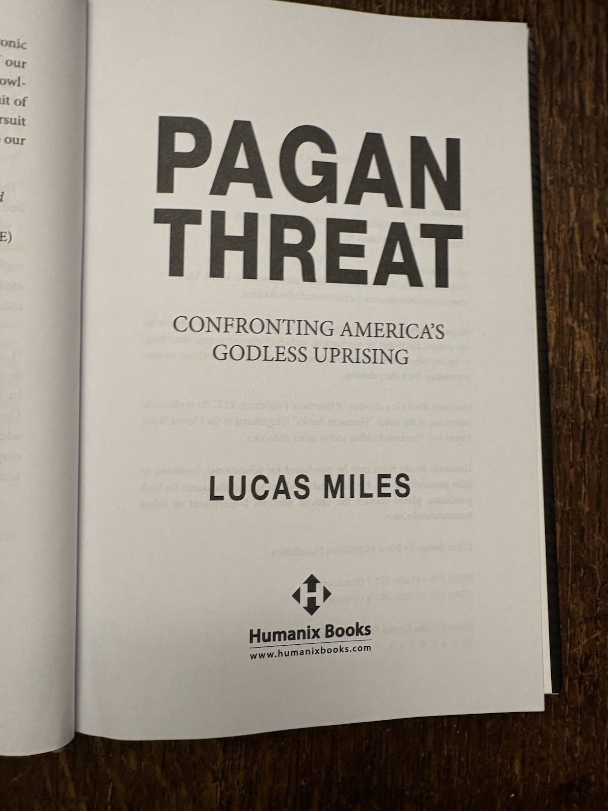Pagan Threat: Confronting America&rsquo;s Godless Uprising – Foreword by Charlie Kirk
