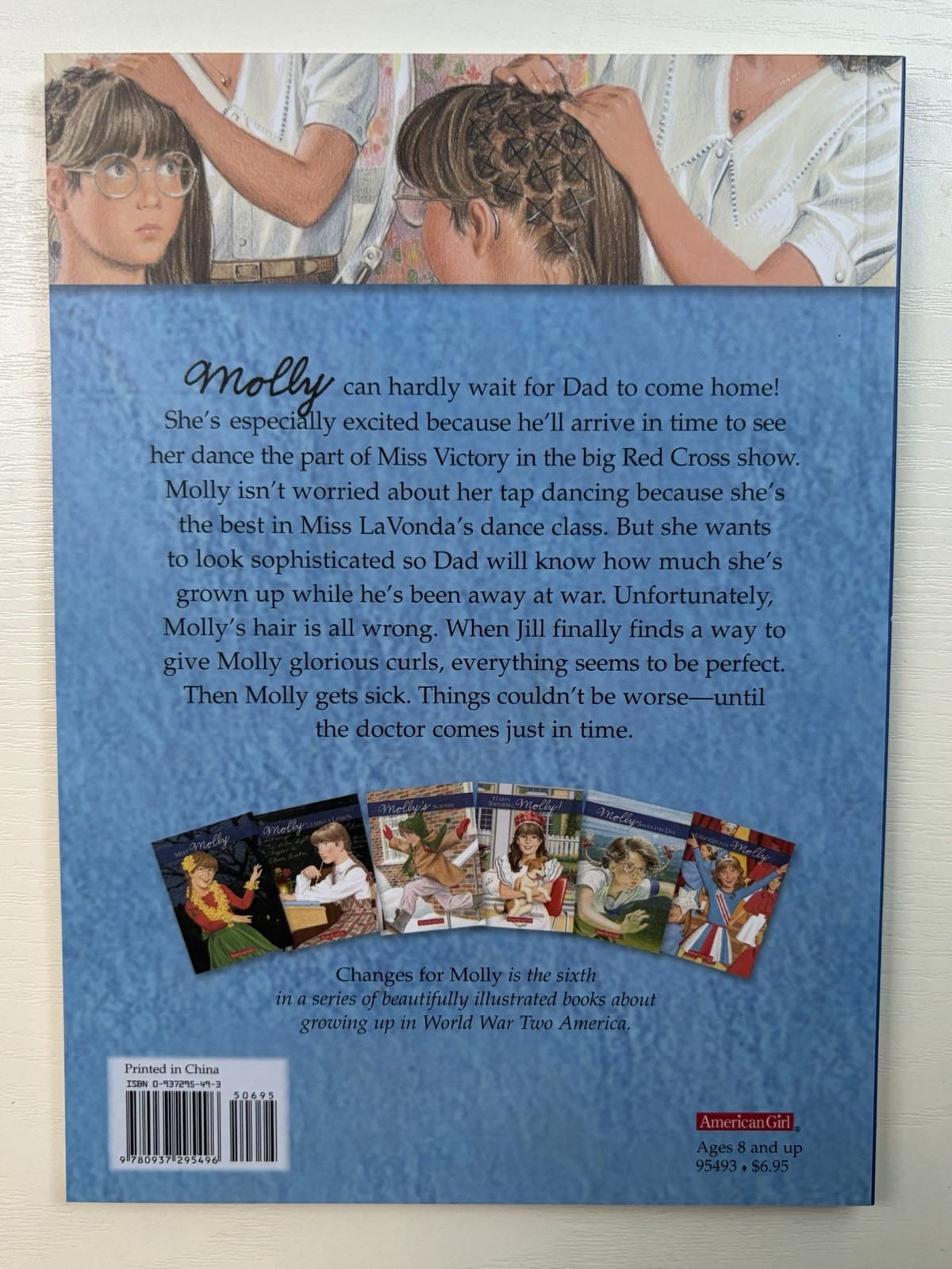 American Girl Meet Molly: An American Girl Valerie Tripp 1988 Illustrated PB