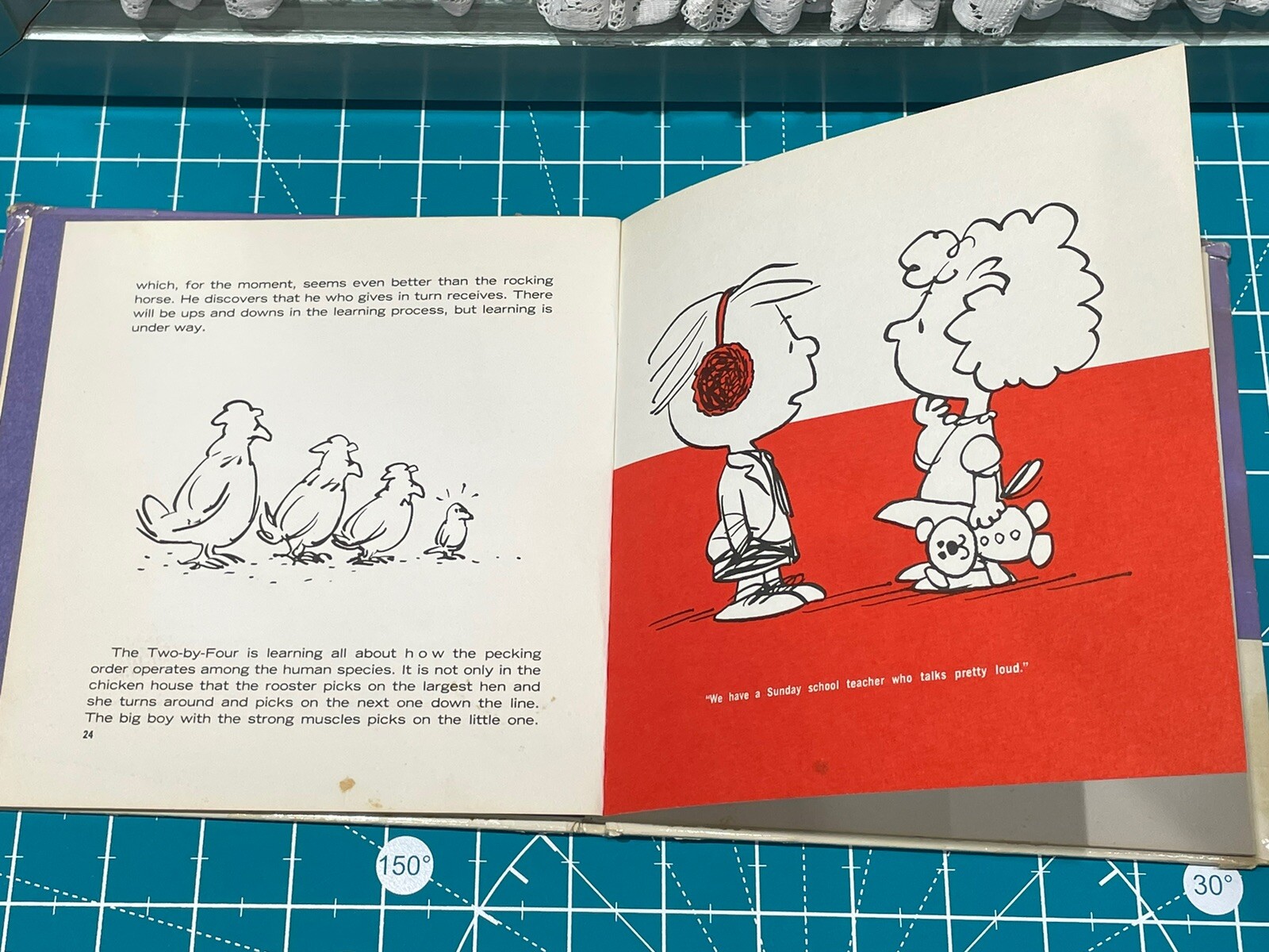 Two-By-Fours (Warner Press 1965) Charles Schultz, HC, J97