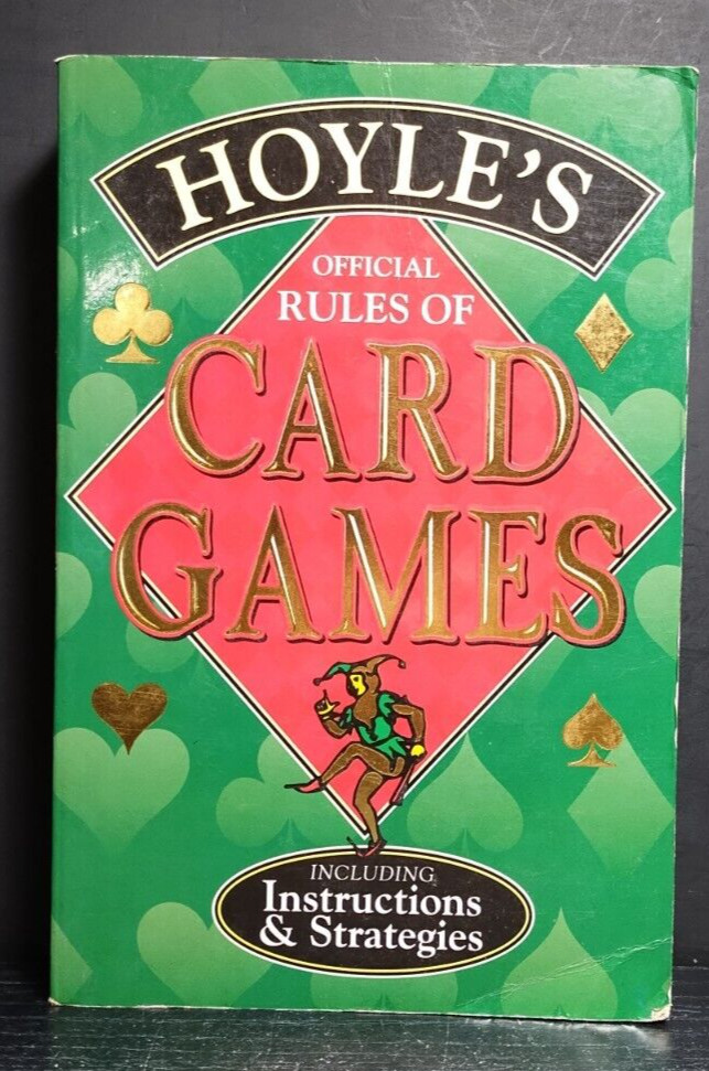 Hoyle&rsquo;s Official Rules of Card Games Paperback 576 Pages Illustrated Guide