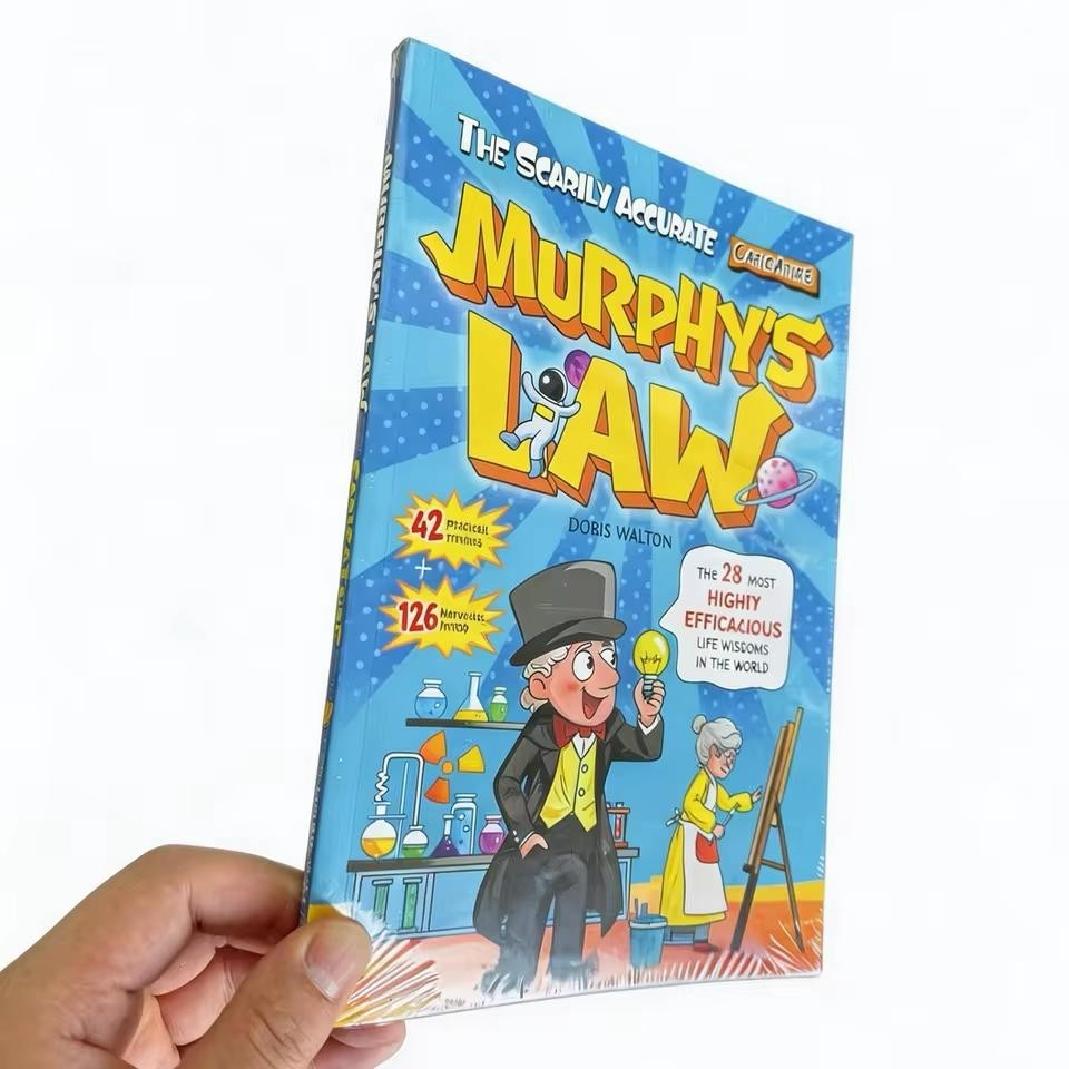 Murphy&rsquo;s Law Learning Book for Kids 8-12 with 128 Pages Paperback