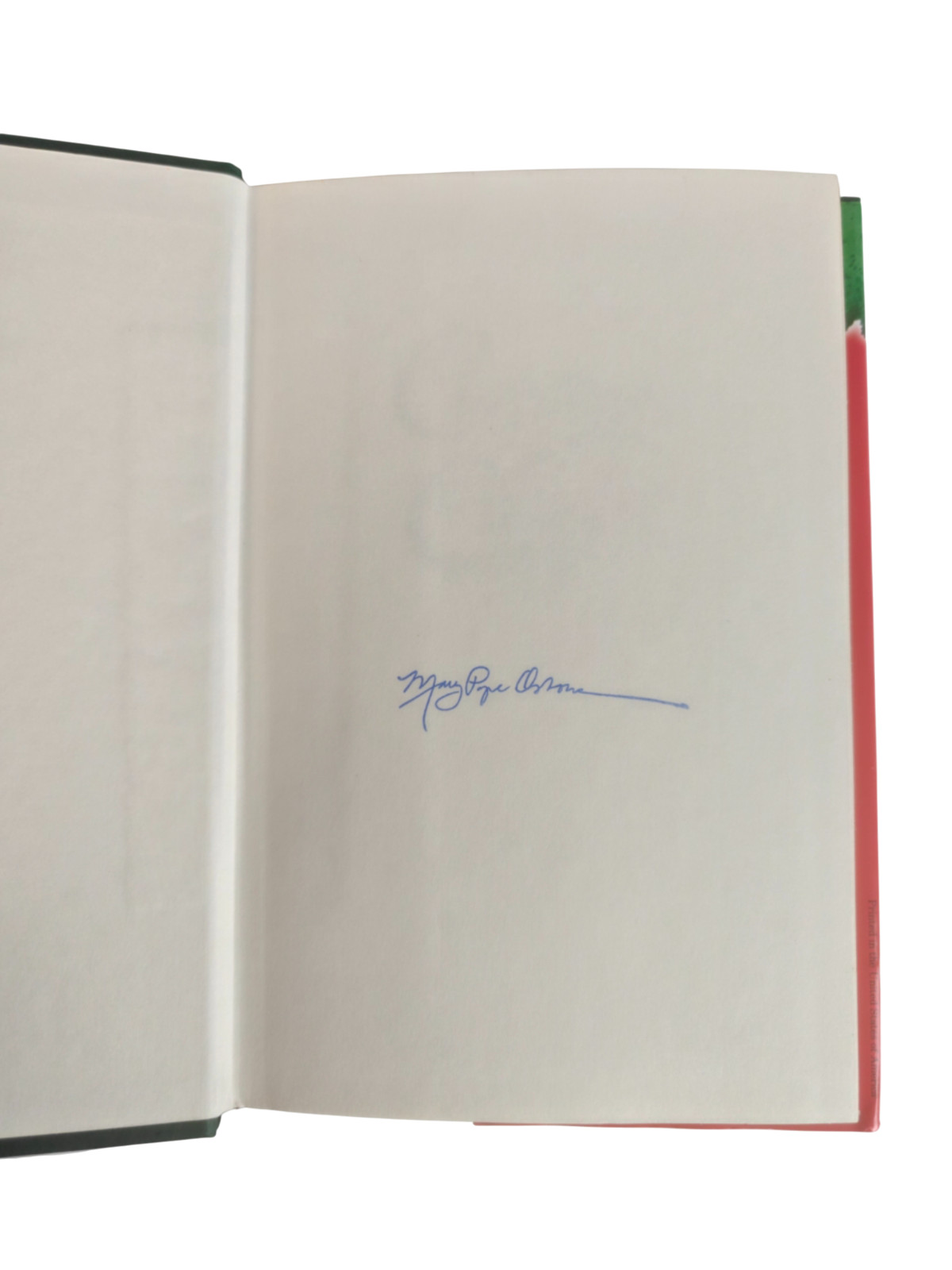 *Signed* Mary Pope Osborne Christmas in Camelot 1st Ed Children&rsquo;s YA