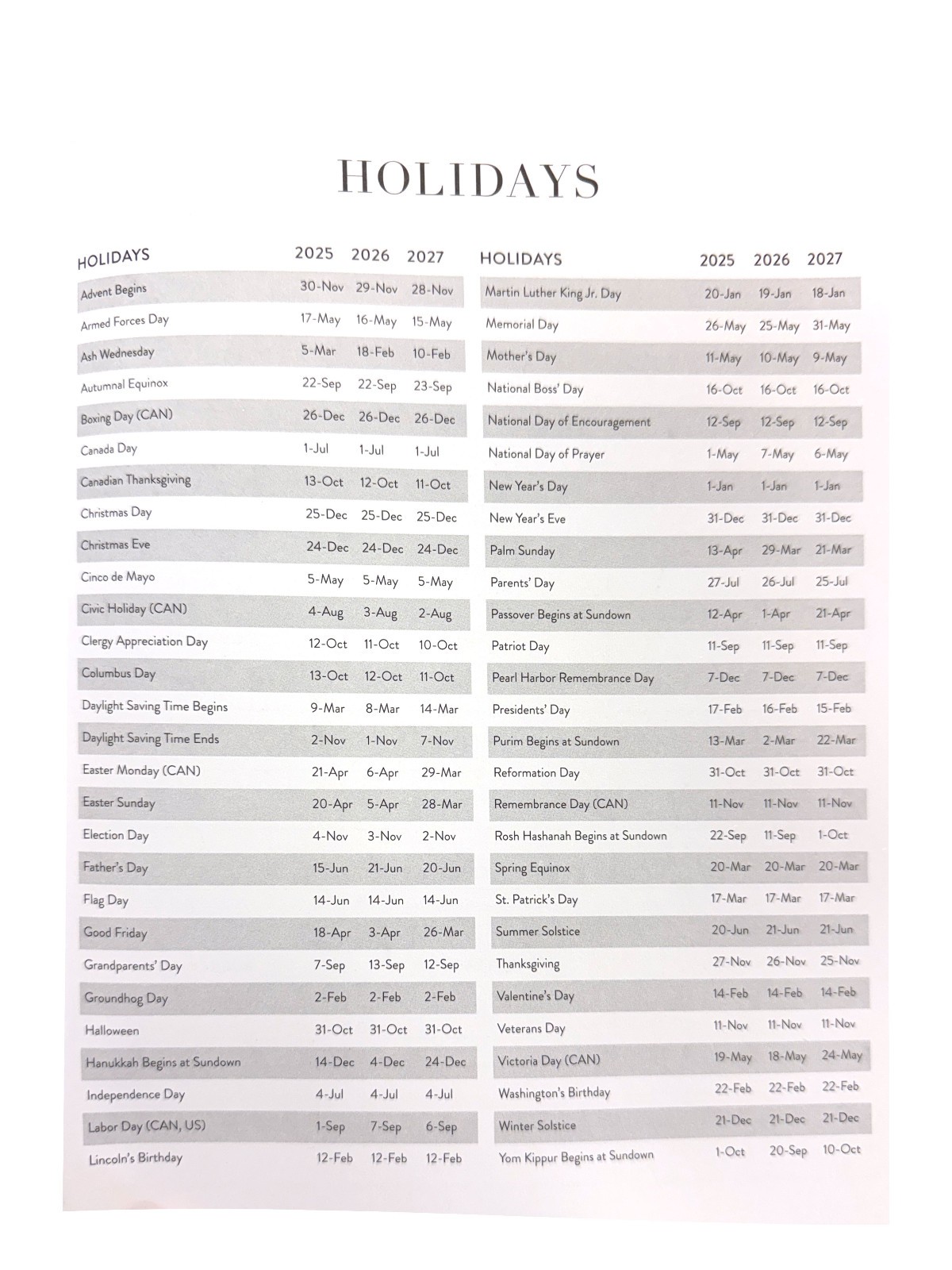 2026 « Praying Always » 17-Month Day Planner – OCEAN GREY (Sep 2025 – Dec 2026)
