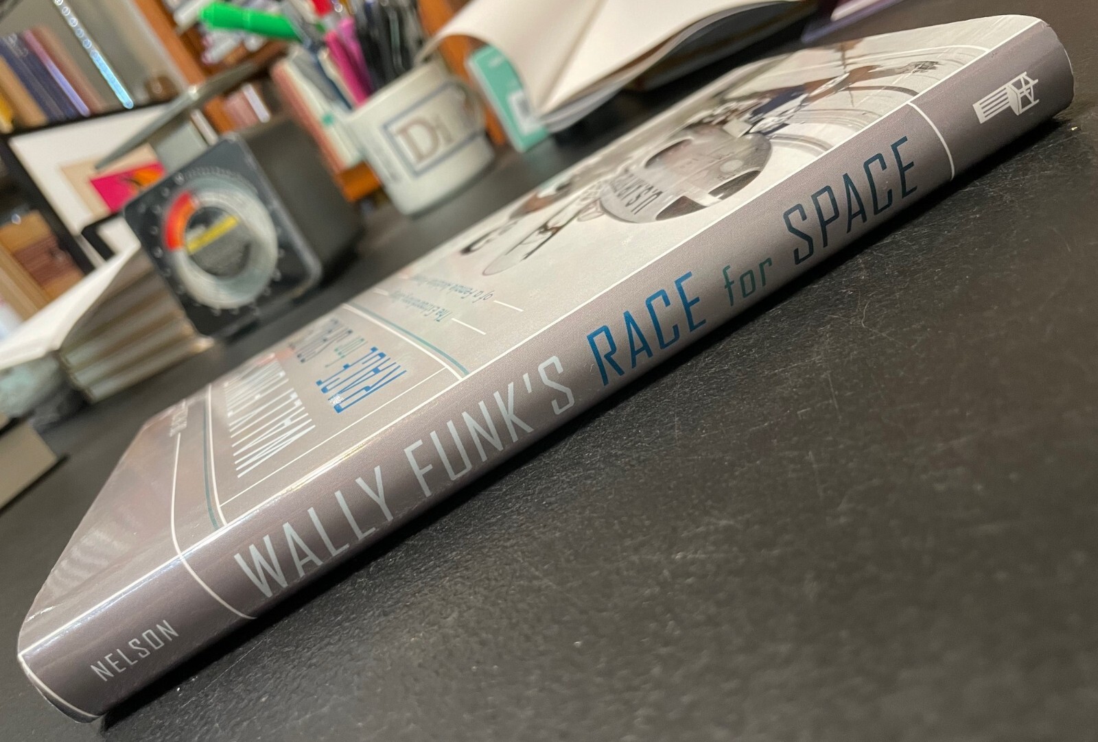Wally Funk signed WALLY FUNK&rsquo;S RACE FOR SPACE, 1st/1st, dust jacket cover