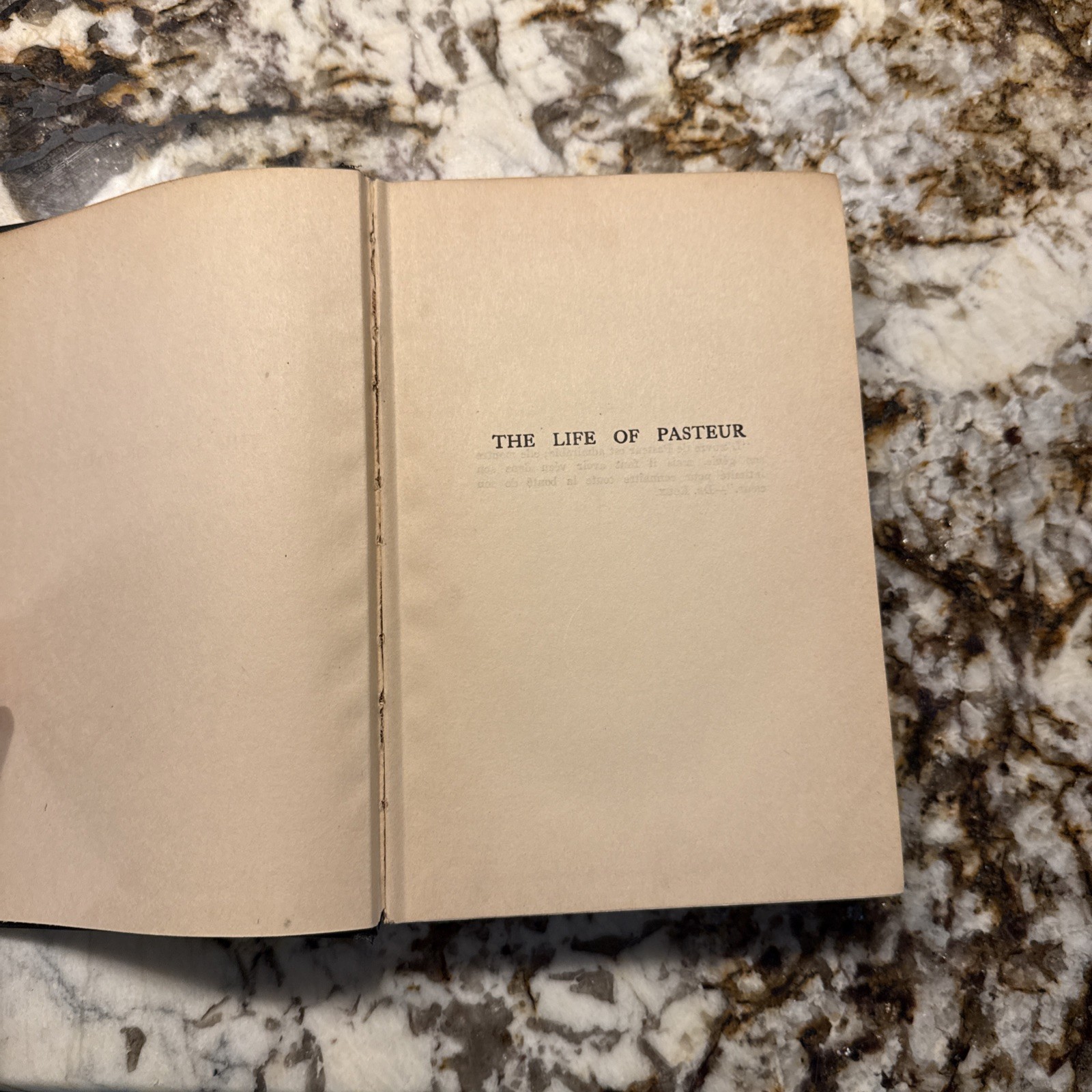 1927 The Life of Pastor Rene Gallery-Radot Hardcover Garden City Publishing Bio