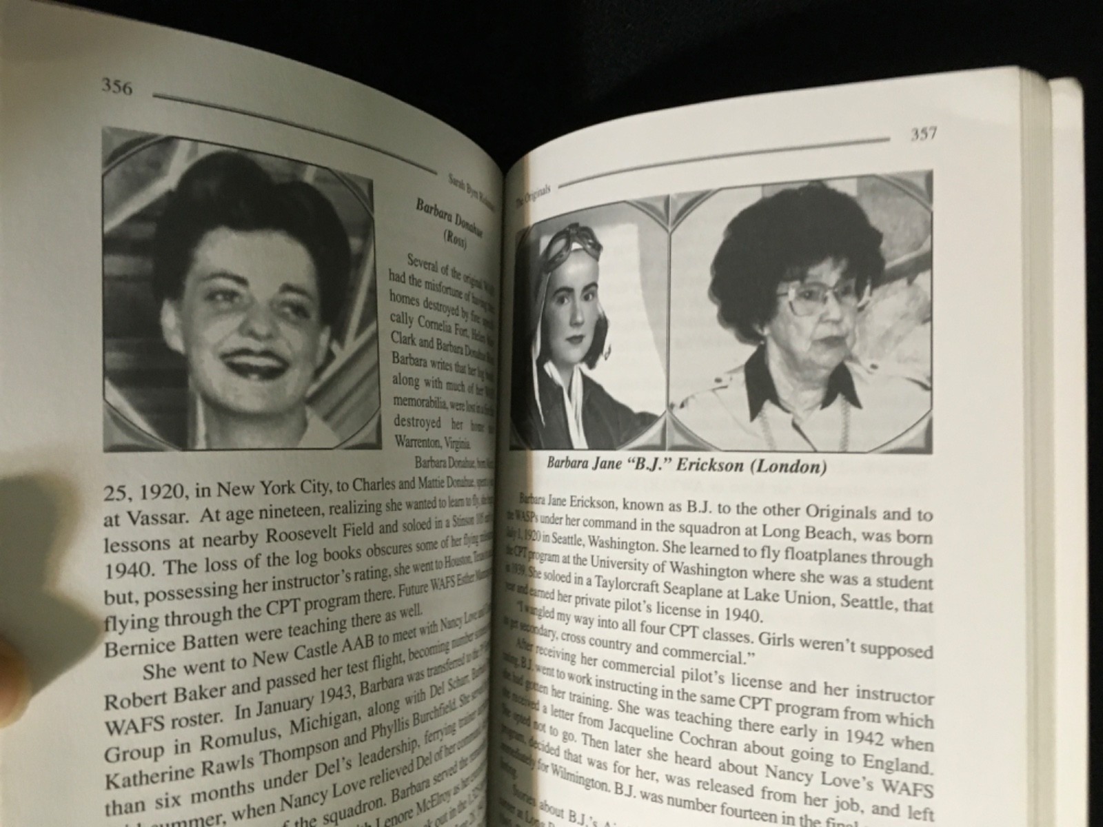 THE ORIGINALS Women&rsquo;s Auxiliary Ferrying Squadron WWII Sarah Rickman pb SIGNED!