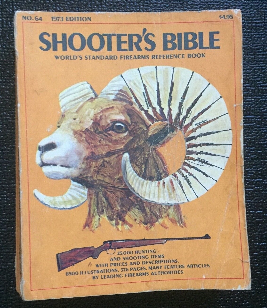 THE SHOOTER&rsquo;S BIBLE #64 1973 ED. HUNTING GUNS & ACCESSORIES CATALOG 576 PAGES