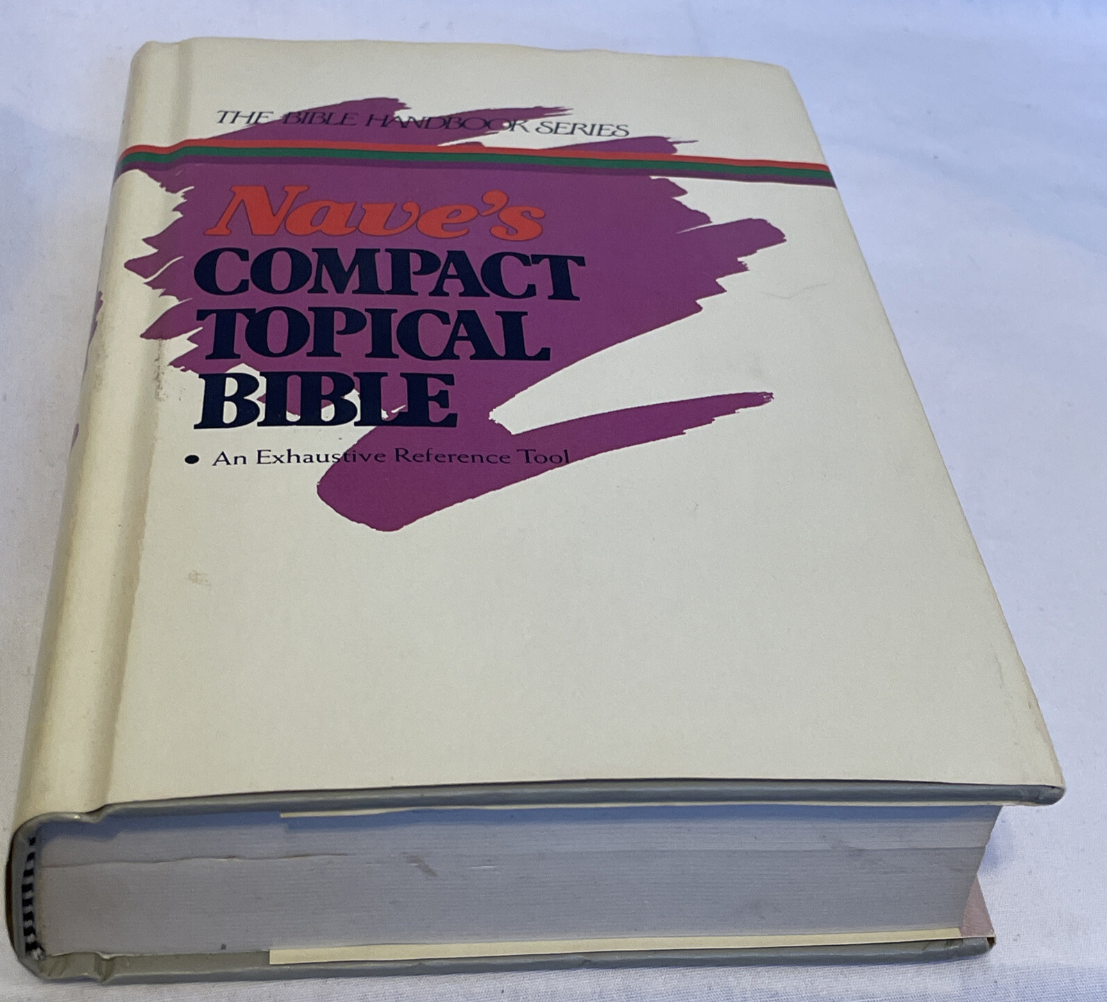 Nave&rsquo;s Compact Topical Bible 1972 Regency Reference Library Zondervan HB Dust Ja