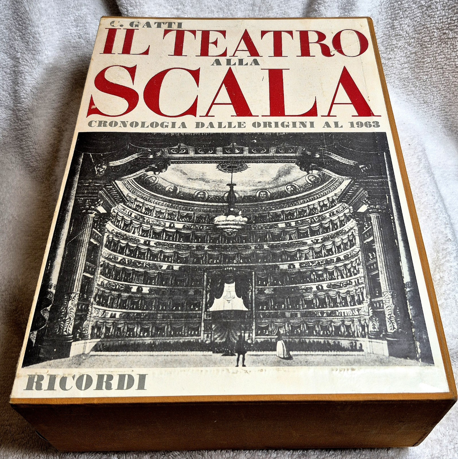 Il Teatro Alla Scala (Gatti · 1964 · 2 Vol Slipcased Set w/ DJs ) VG