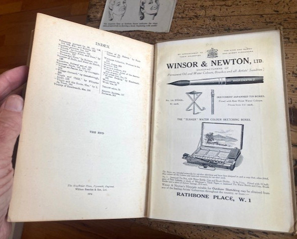 1924 THE PRACTICE OF OIL PAINTING & OF DRAWING AS ASSOCIATED WITH IT-SOLOMON-BK
