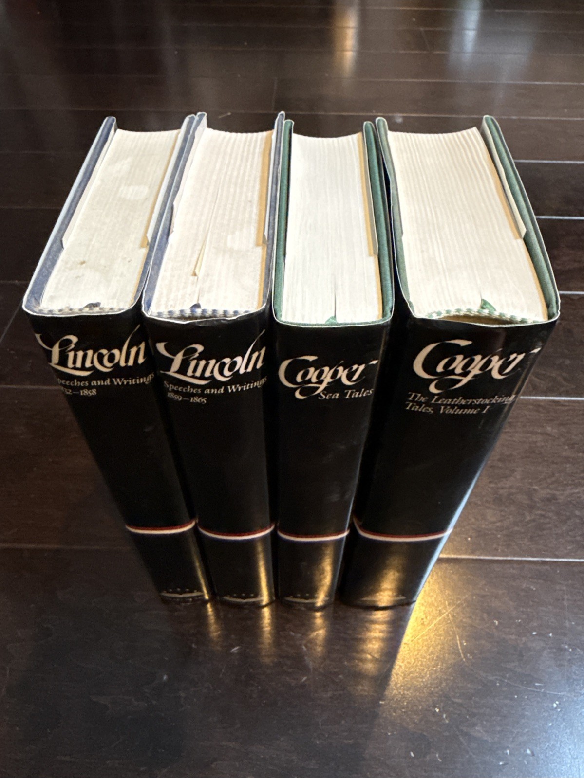 The Library of America Books Lot of 12 Cooper Irving Stowe Dana Stowe Lincoln