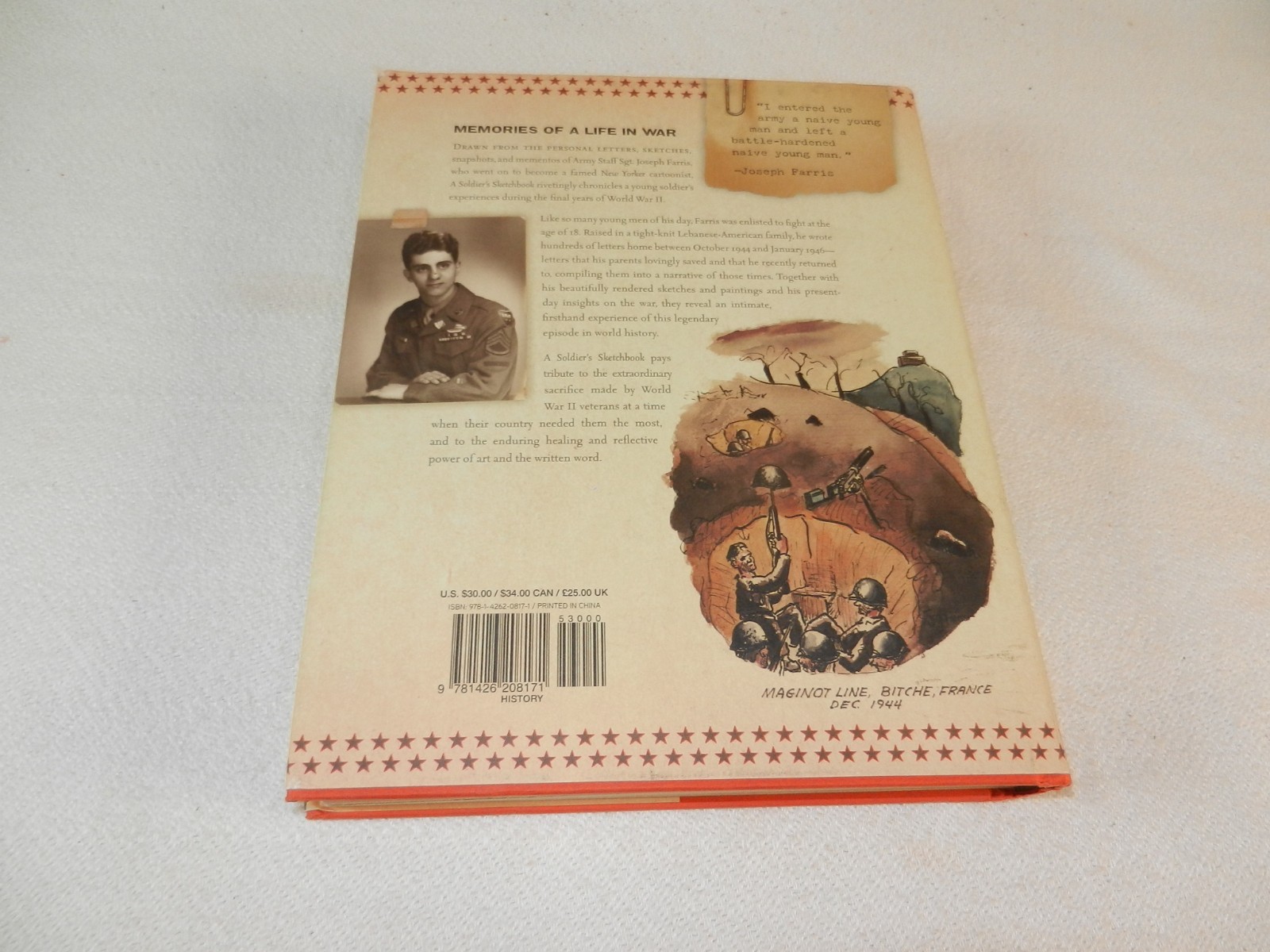 WW II 100th Division 398th Infantry GI Infantryman « A SOLDIER&rsquo;S SKETCHBOOK »
