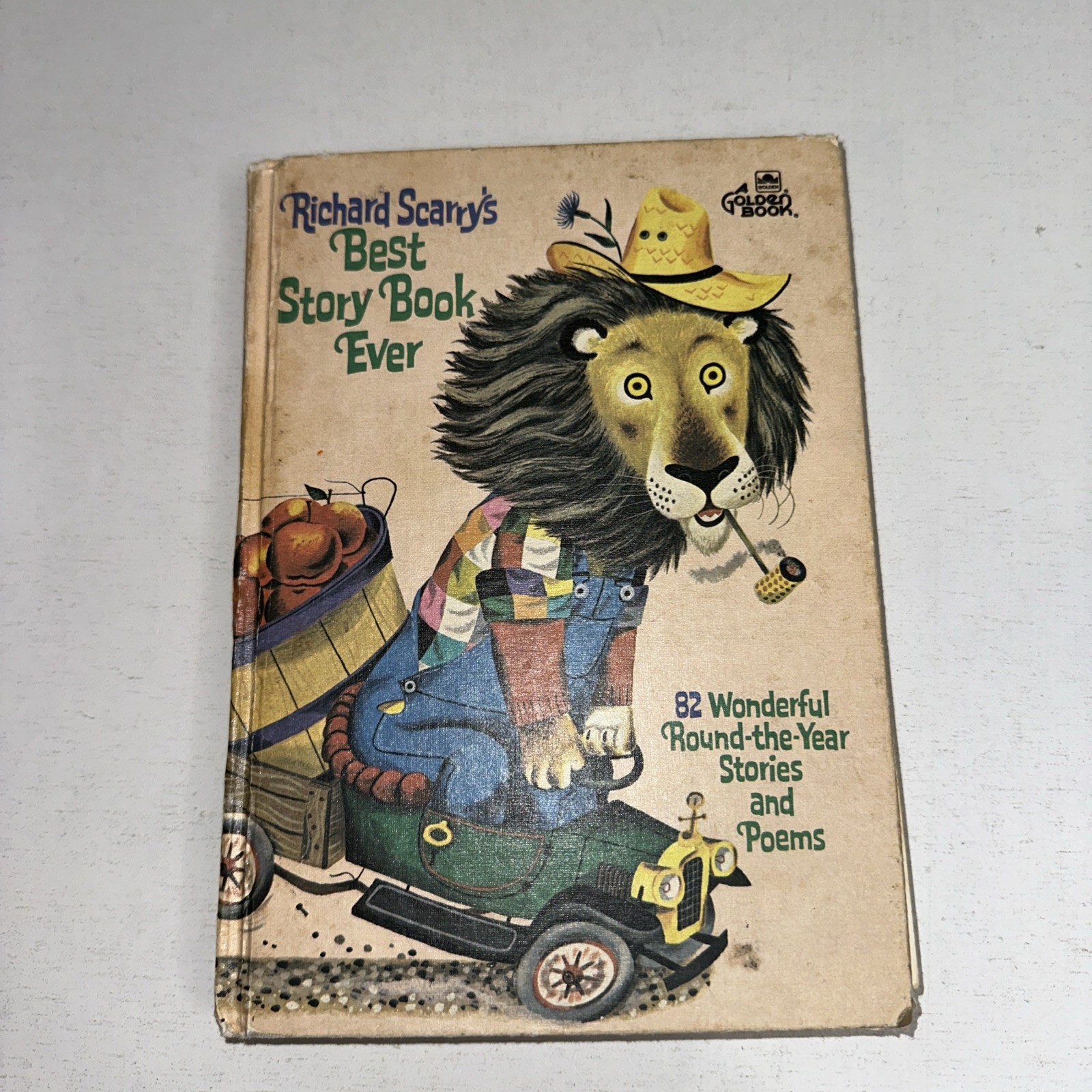 Richard Scarry&rsquo;s Best Story Book Ever Western Publishing Poetry & Fable Book VG