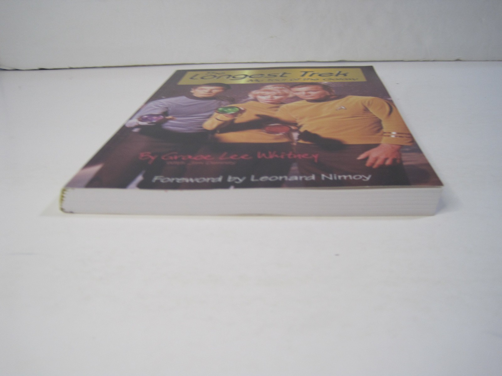 The Longest Trek: My Tour of the Galaxy by Grace Lee Whitney SIGNED PB 1998