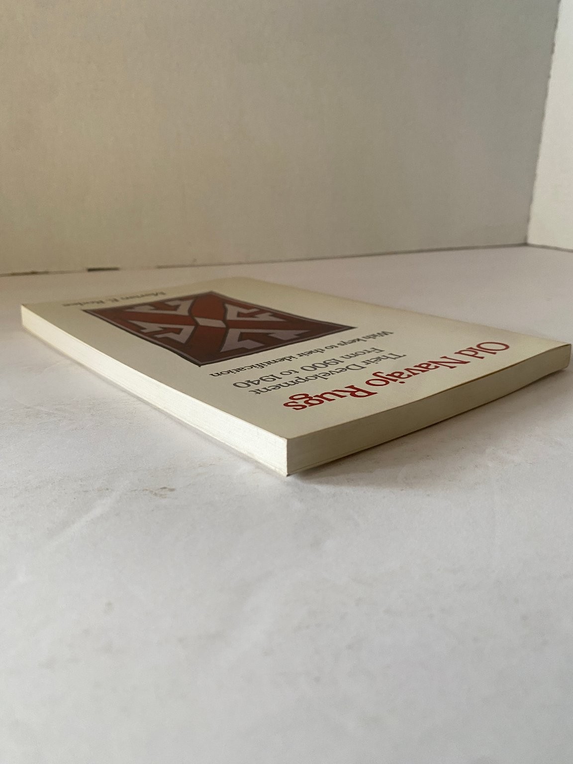 Old Navajo Rugs Rodee 1983 Third Printing Native American Art Weaving Guide