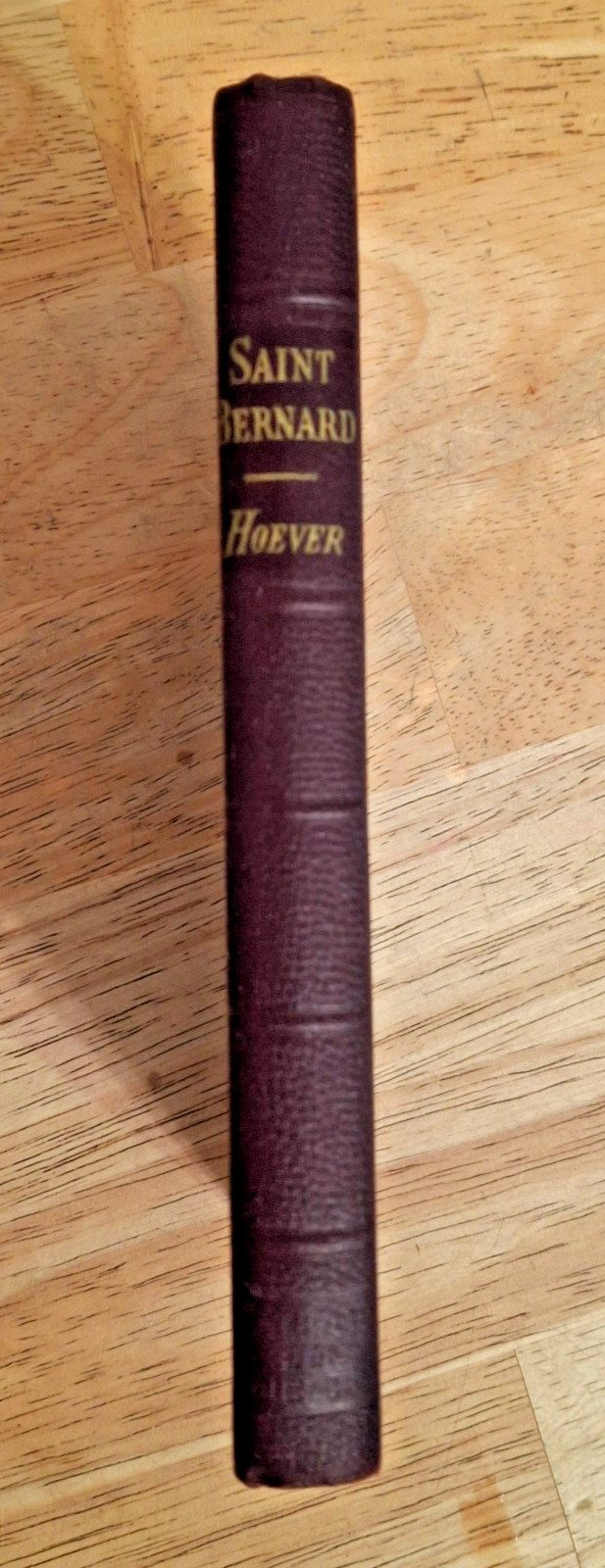 Saint Bernard, the Oracle of the 12th century 1952 by Hugo Hoever HC 4×6&Prime;. VG.
