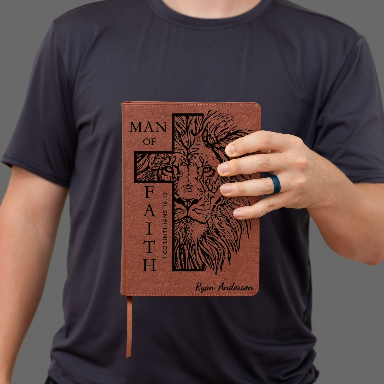 Personalized Bible for Men, ESV Men&rsquo;s Study Bible, Bible for Men Name Engraved
