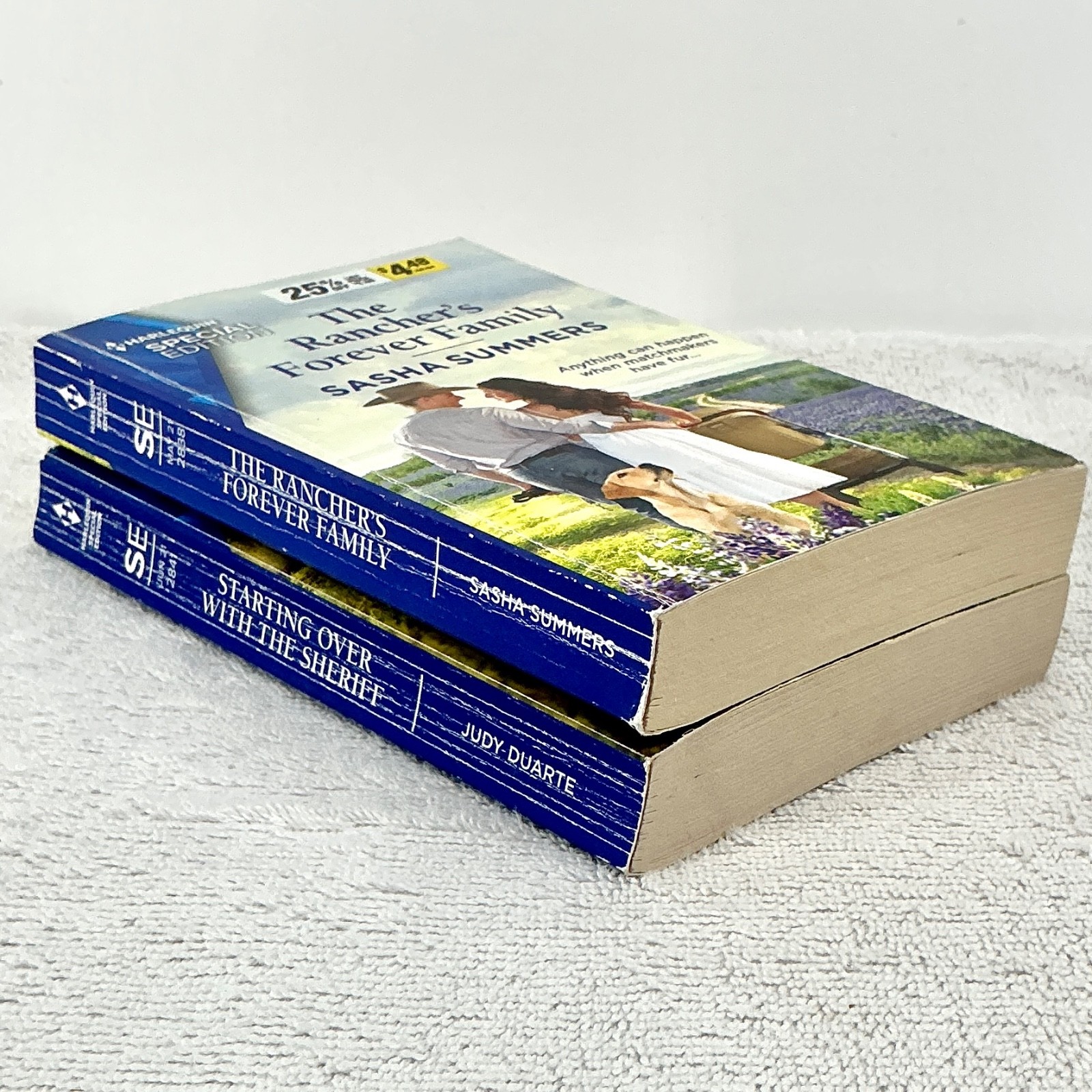 Harlequin Special Edition – The Rancher&rsquo;s Forever Family & Starting Over – Lot