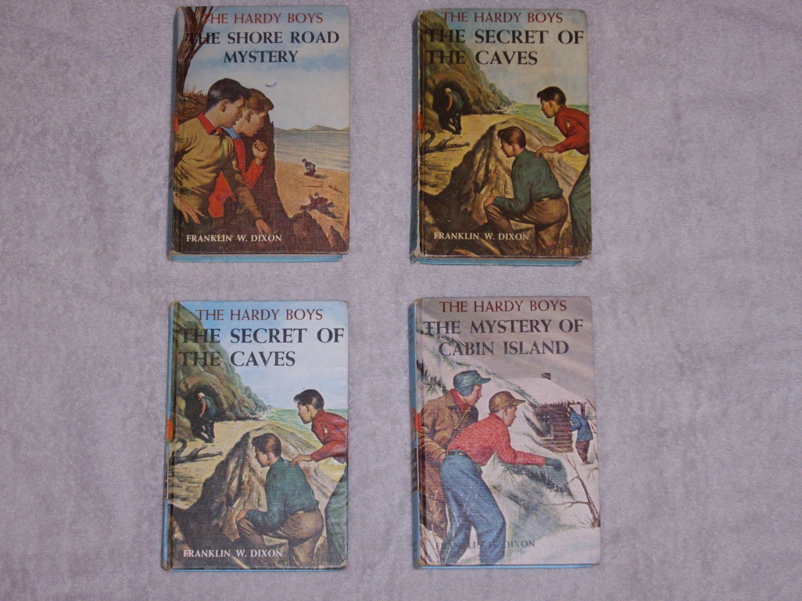 Vintage Hardcover Hardy Boys Books Blue Matte PC HC 1960&rsquo;s – 1970&rsquo;s Editions
