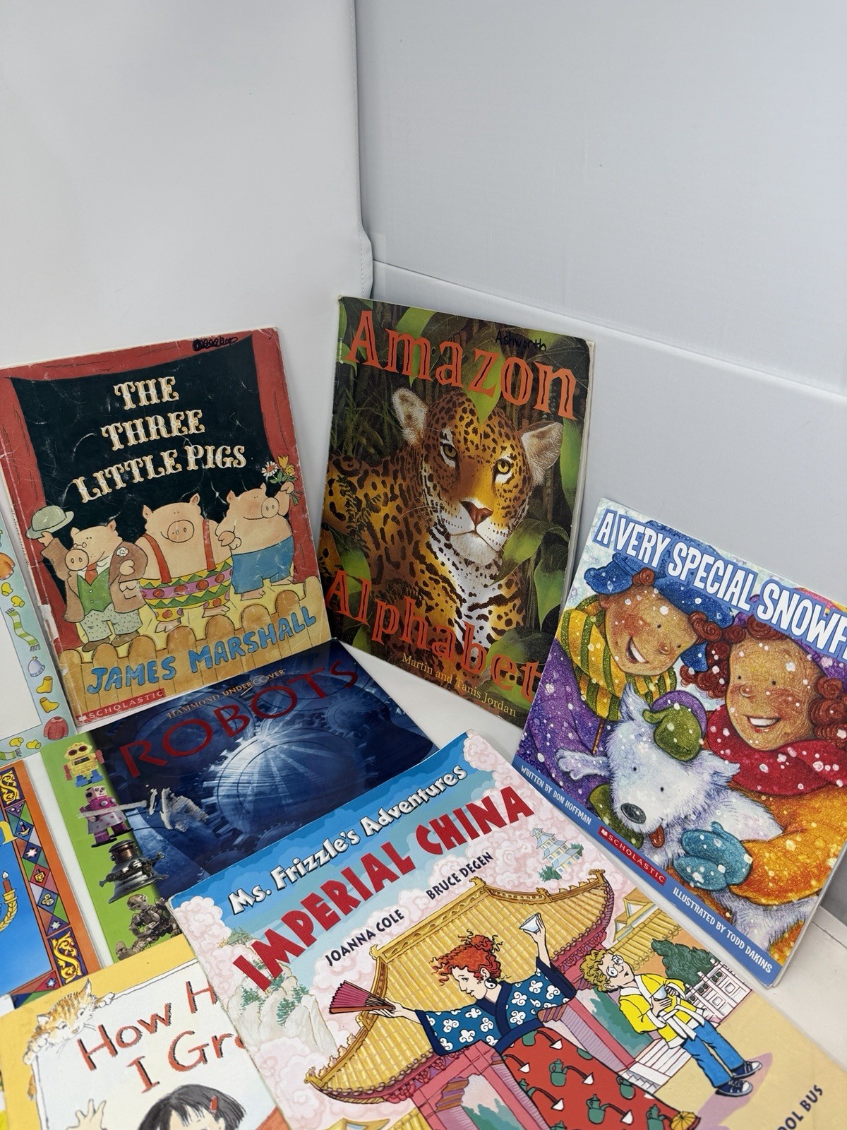 Children&rsquo;s Scholastic Picture Books Kids Paperback Storybook Storytime Lot of 12