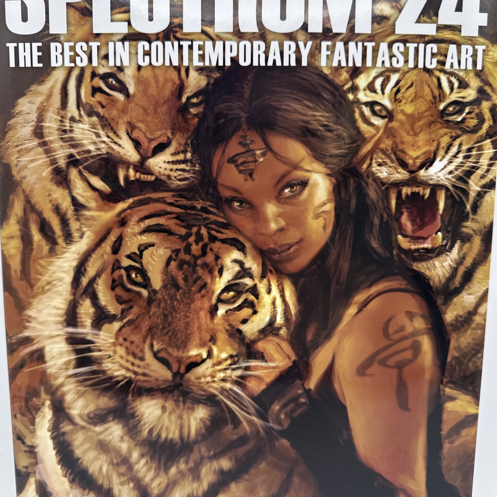 Spectrum 24 Book Best in Contemporary Fantastic Art By John Fleskes 1st Print HC