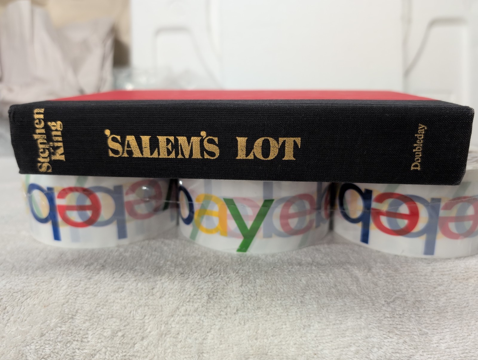 RARE 1st Edition SALEM&rsquo;S LOT Stephen King (1975) Later Printing $19.95 + Mylar!!