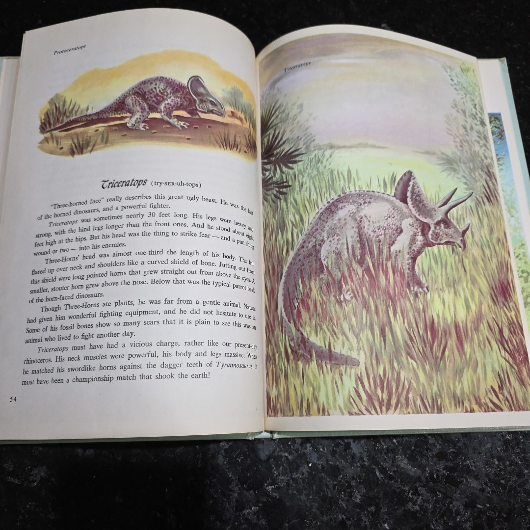Dinosaurs and Other Prehistoric Animals by Darlene Geis (1979, Hardcover)