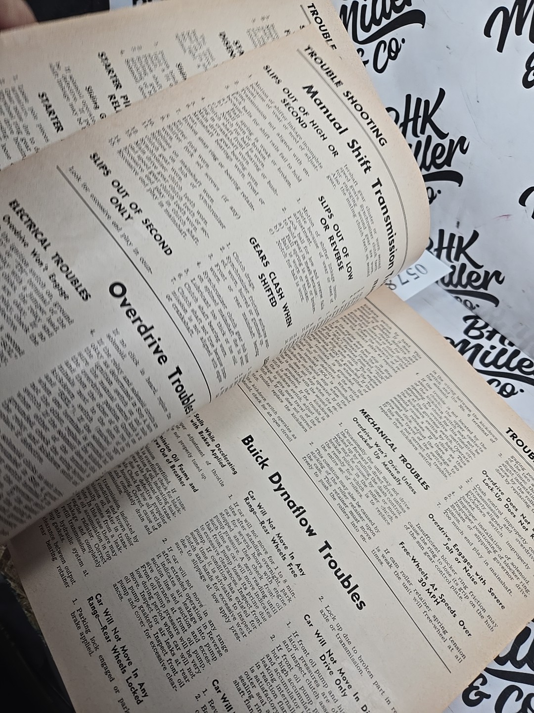 Motor&rsquo;s Auto Repair Manual 1958 HC