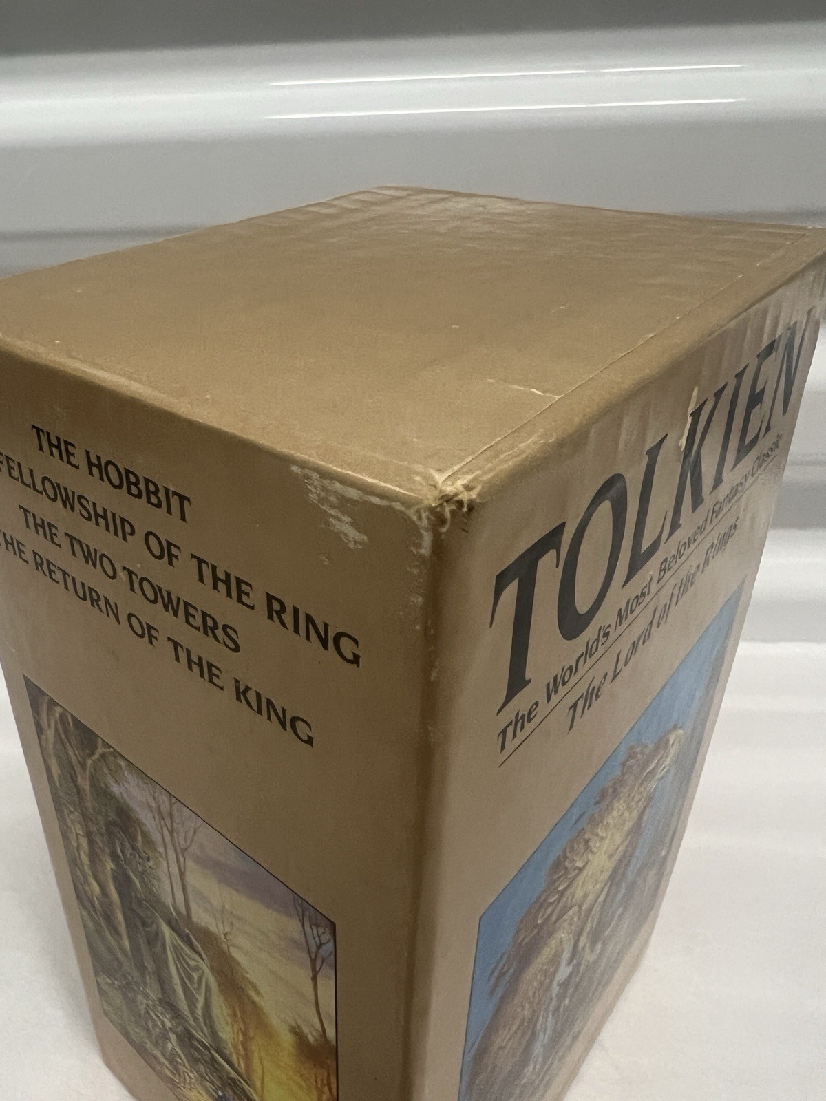 J.R.R. Tolkien Lord of the Rings & Hobbit Box Set 1983 Special Silver Jubilee Ed