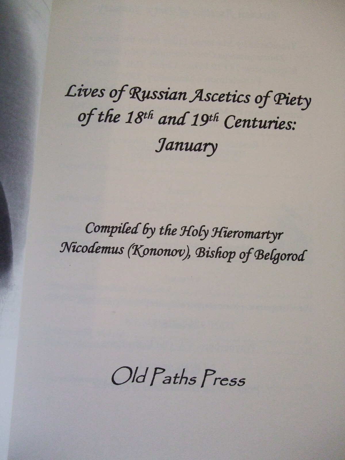 Russian Ascetics of Piety of the 18th and 19th Centuries: January-March 15% OFF