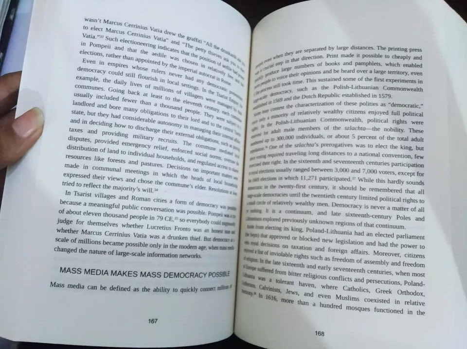 Nexus A Brief History of Information Networks AI by Yuval Noah Harari, PB..