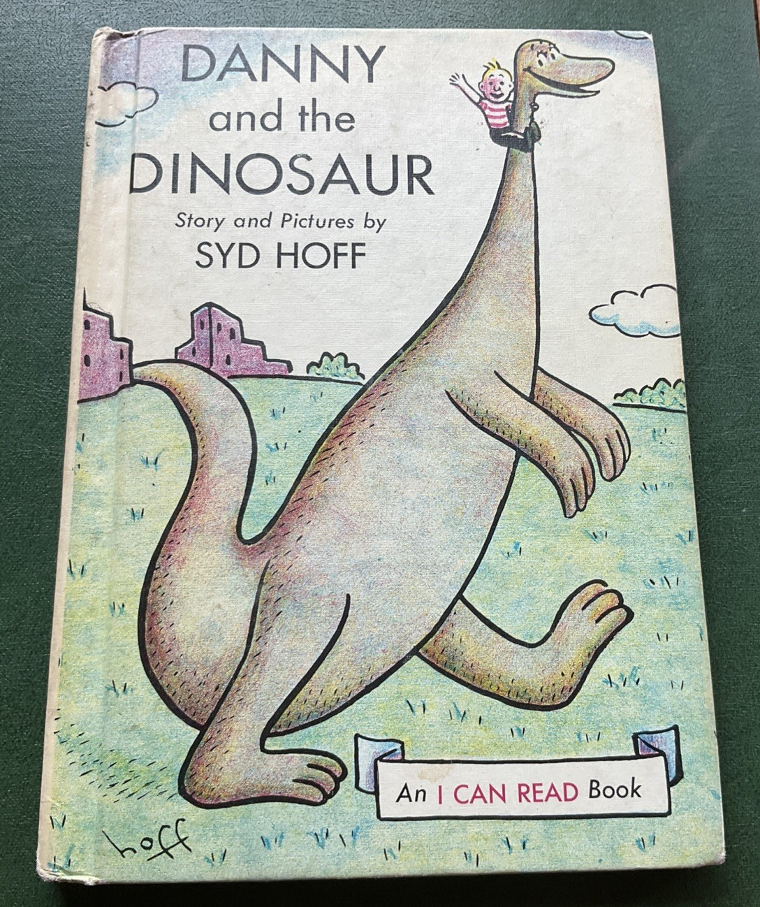 Danny and the Dinosaur Syd Hoff 1958 Harper & Row Weekly Reader&rsquo;s Hardcover