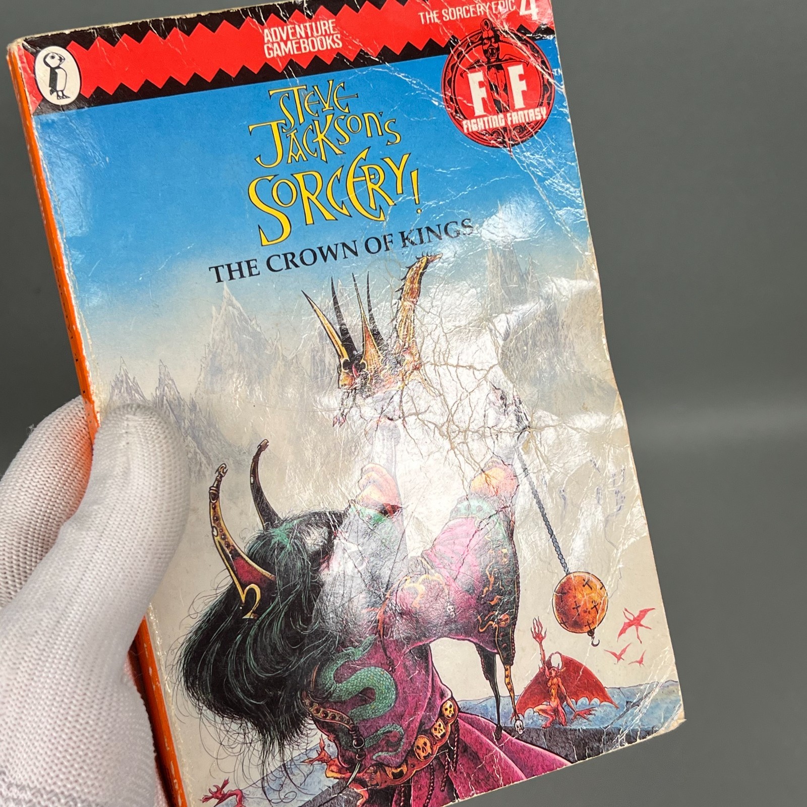 Fighting Fantasy Steve Jackson&rsquo;s Sorcery! Complete Lot #1-4 The Shamutanti Hills