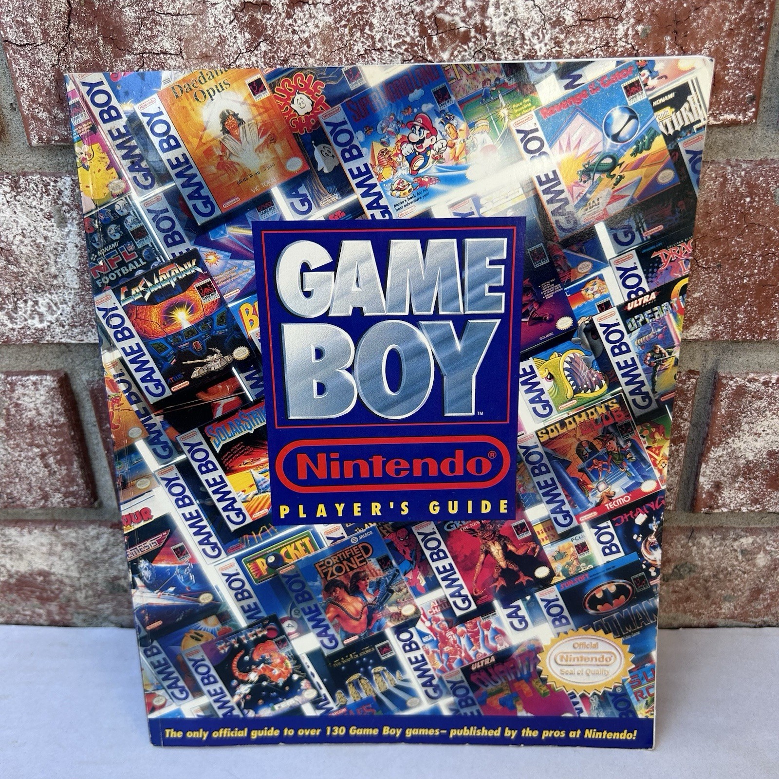 Nintendo Game Boy Player&rsquo;s Guide Vintage 1991 TNMT Mario Batman Tetris Paperback