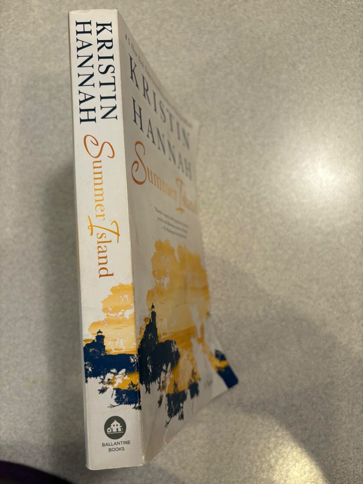 Summer Island: A Novel – Paperback By Hannah, Kristin – VERY GOOD CONDITION