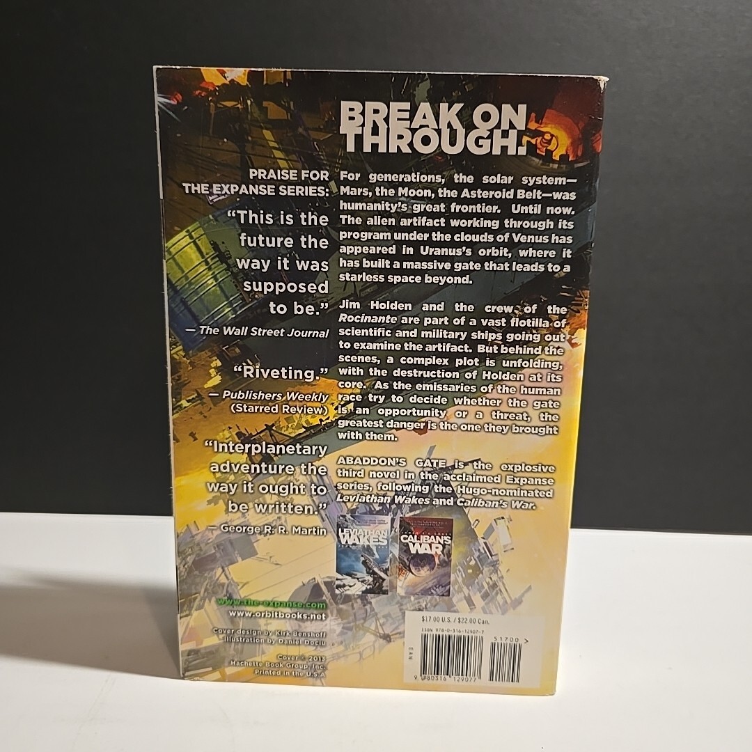 The Expanse Ser.: Abaddon&rsquo;s Gate by James S. A. Corey (2013, Trade Paperback)