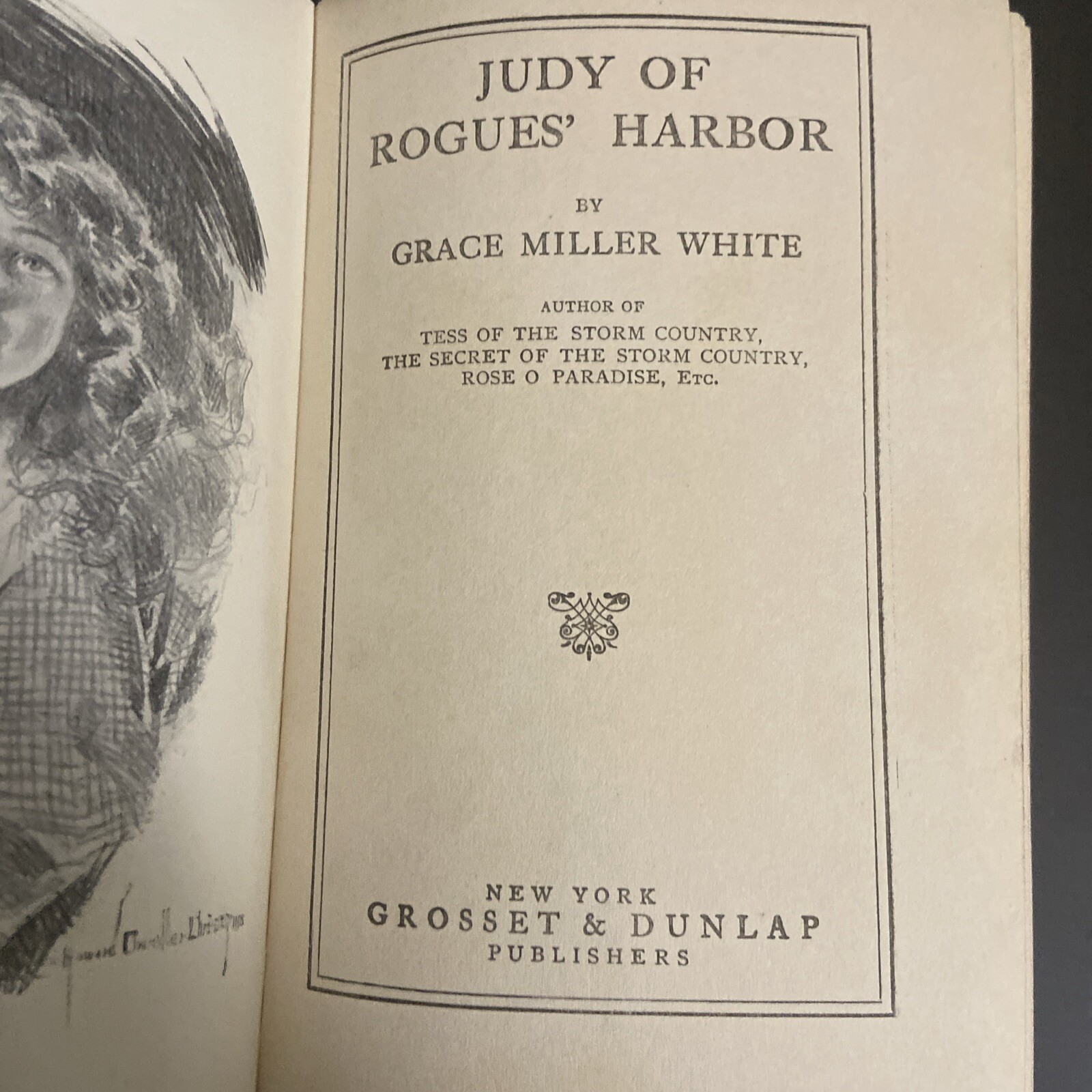 Judy of Rogue&rsquo;s Harbor Grace Miller White 1918 Dunlap