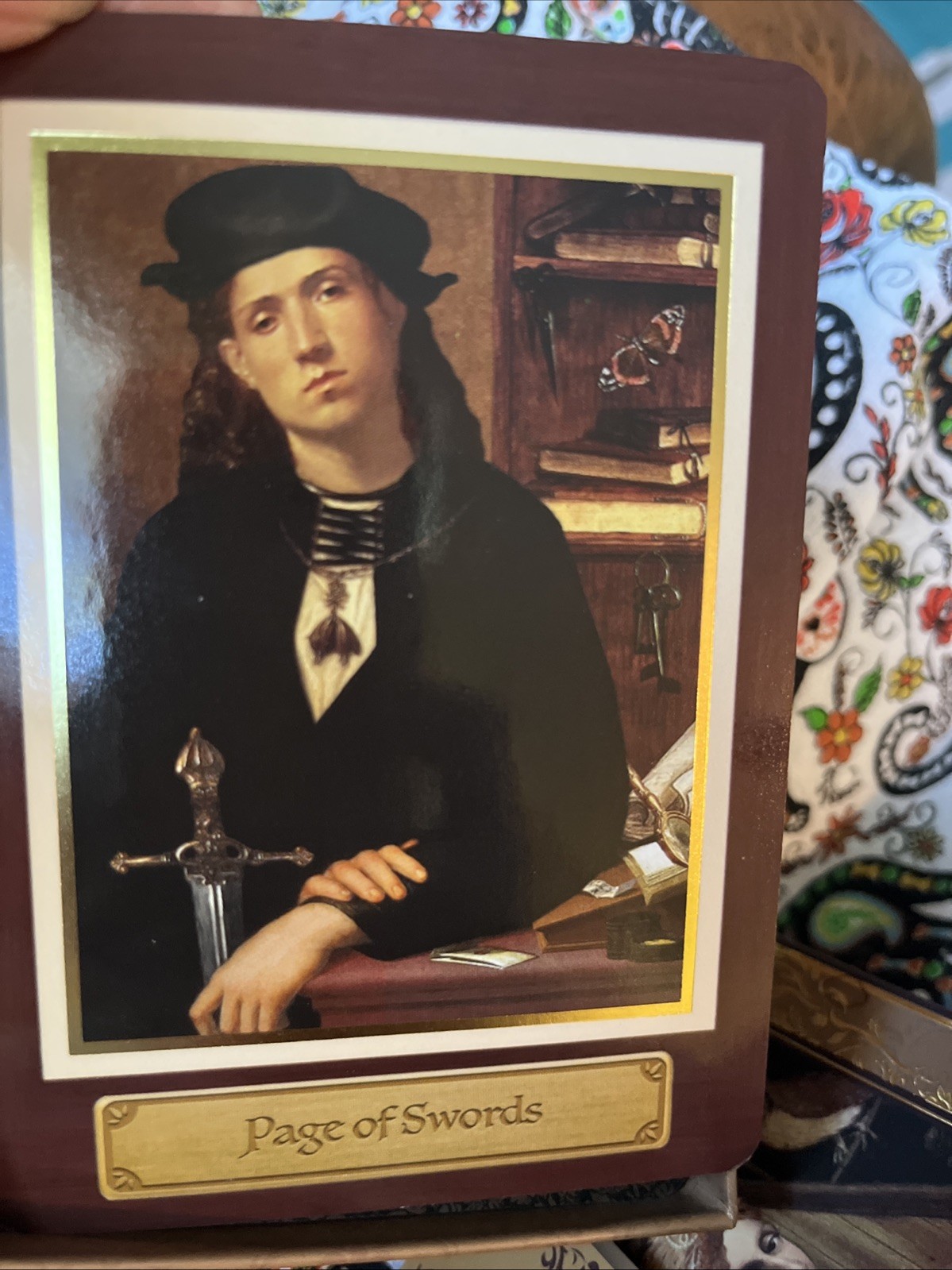 Touchstone Tarot (2020) Deck and Booklet Kat Black Baroque Gilded Cards Used