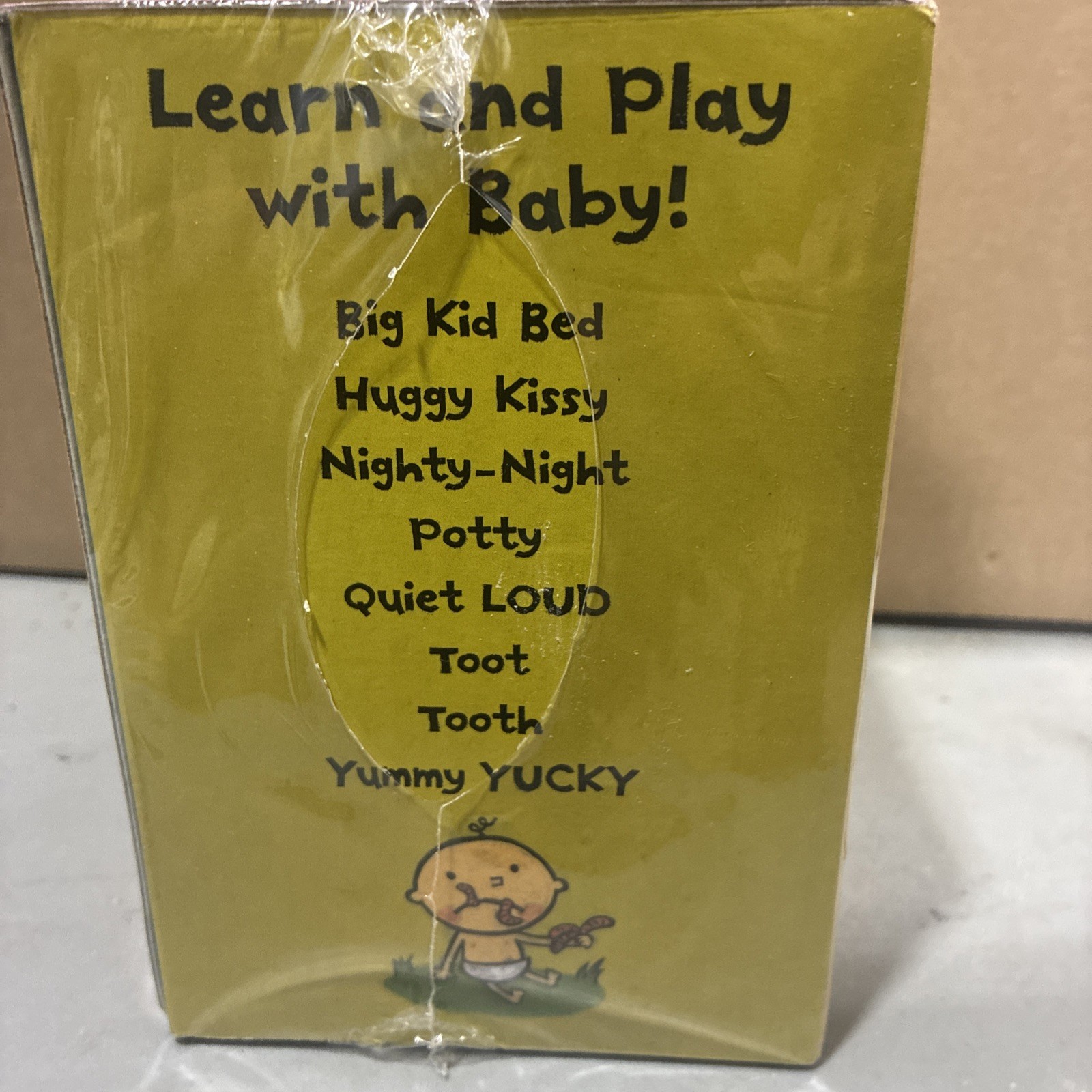LESLIE PATRICELLI&rsquo;S LITTLE LIBRARY – 8 Board Books For Baby – NEW