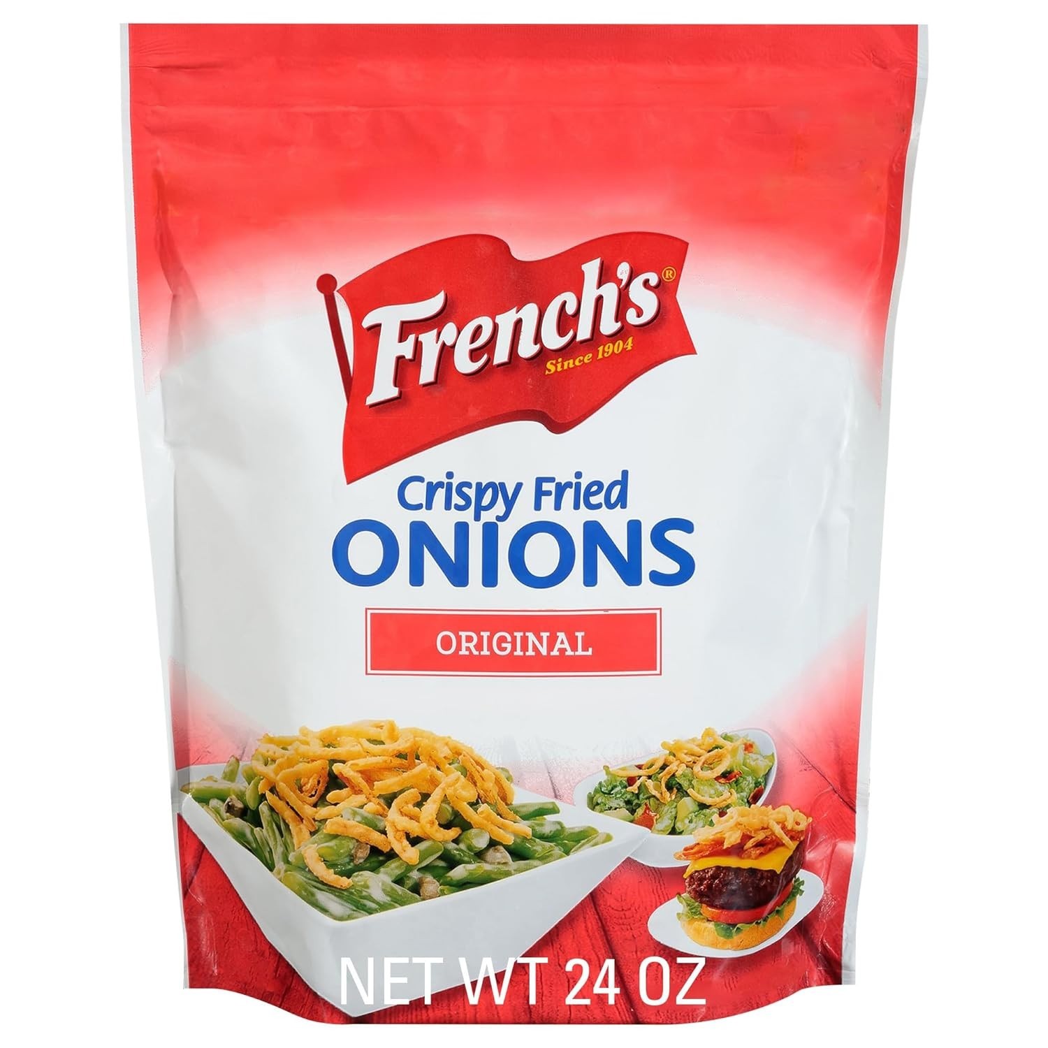 French&rsquo;s Crispy Onions – 24 oz Bag for Green Bean Casseroles^-