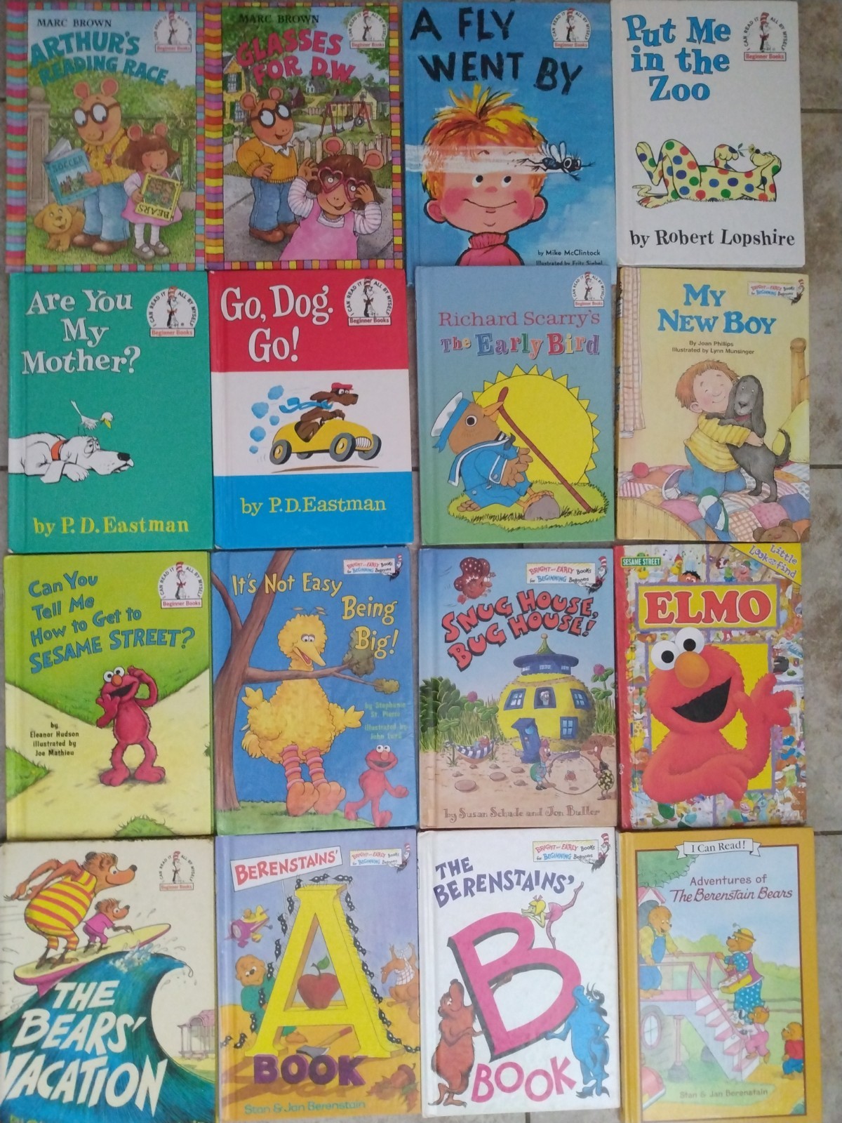 Lot of 67 Children&rsquo;s Books * Dr. Seuss * Bright and Early * Beginner * Golden