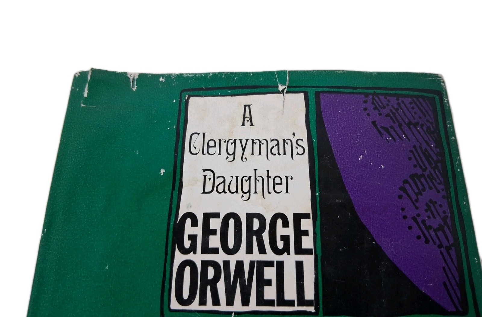 The Clergyman&rsquo;s Daughter George Orwell [1959 US Edition] Hardcover Dust Jacket