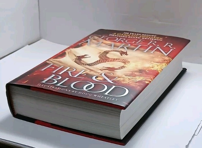 Fire & Blood by George R.R. Martin 2018 HC First Edition 1st Printing VERY GOOD