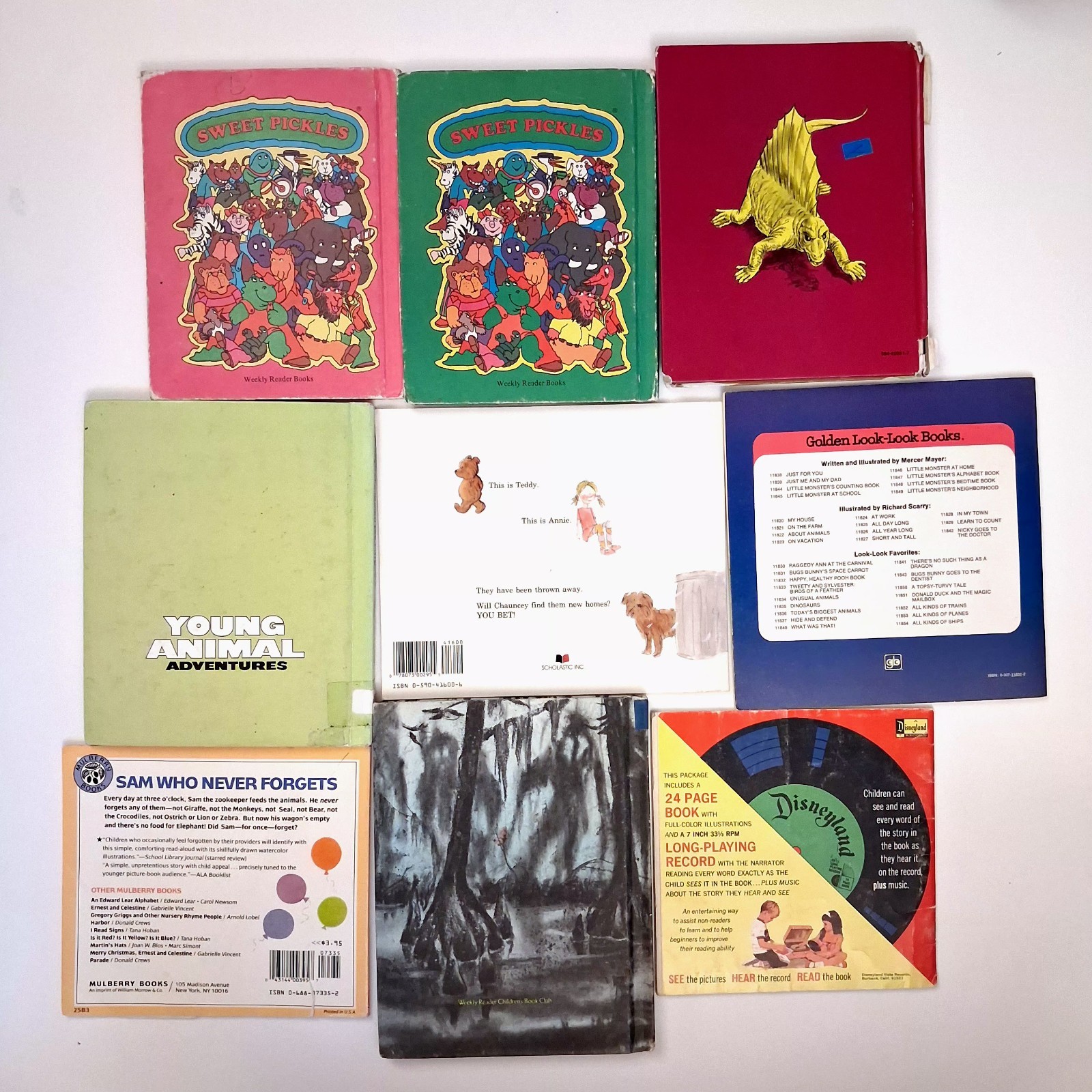 Mixed Lot Of 40 Vintage Children&rsquo;s Picture Book Collection 50s 60s 70s 80s 90s